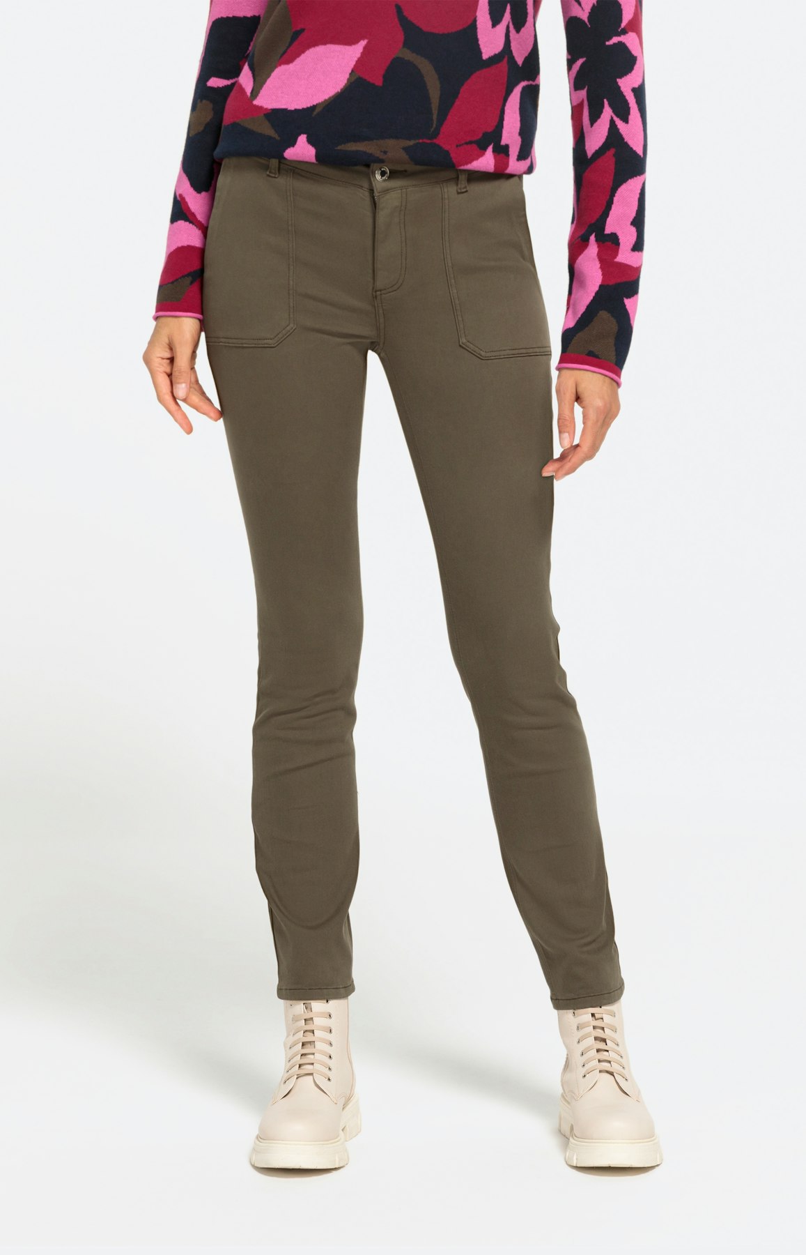 Jeans mit aufgesetzten Taschen 30inch