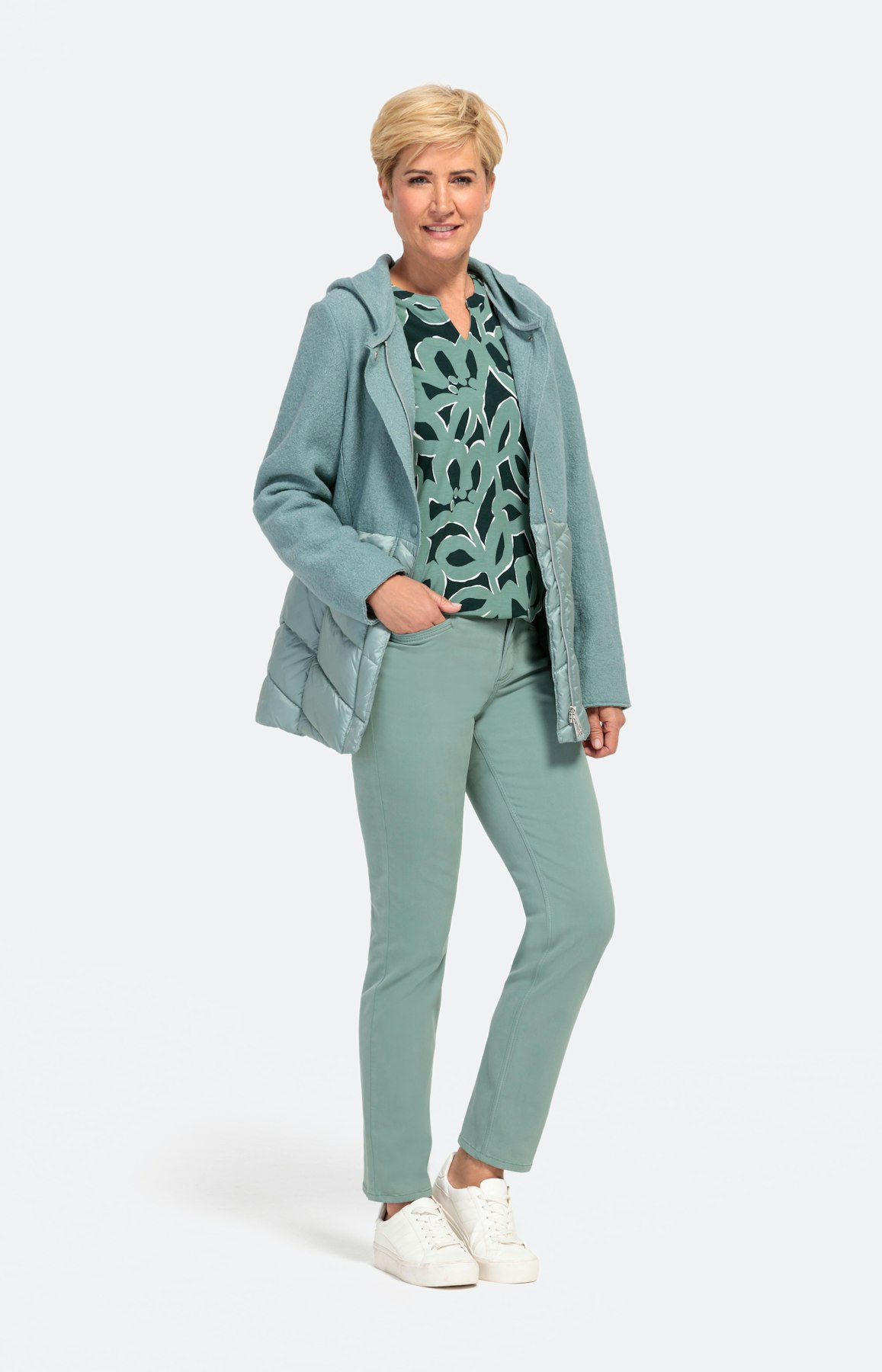 Regular Hose mit Stretch-Anteil 30inch