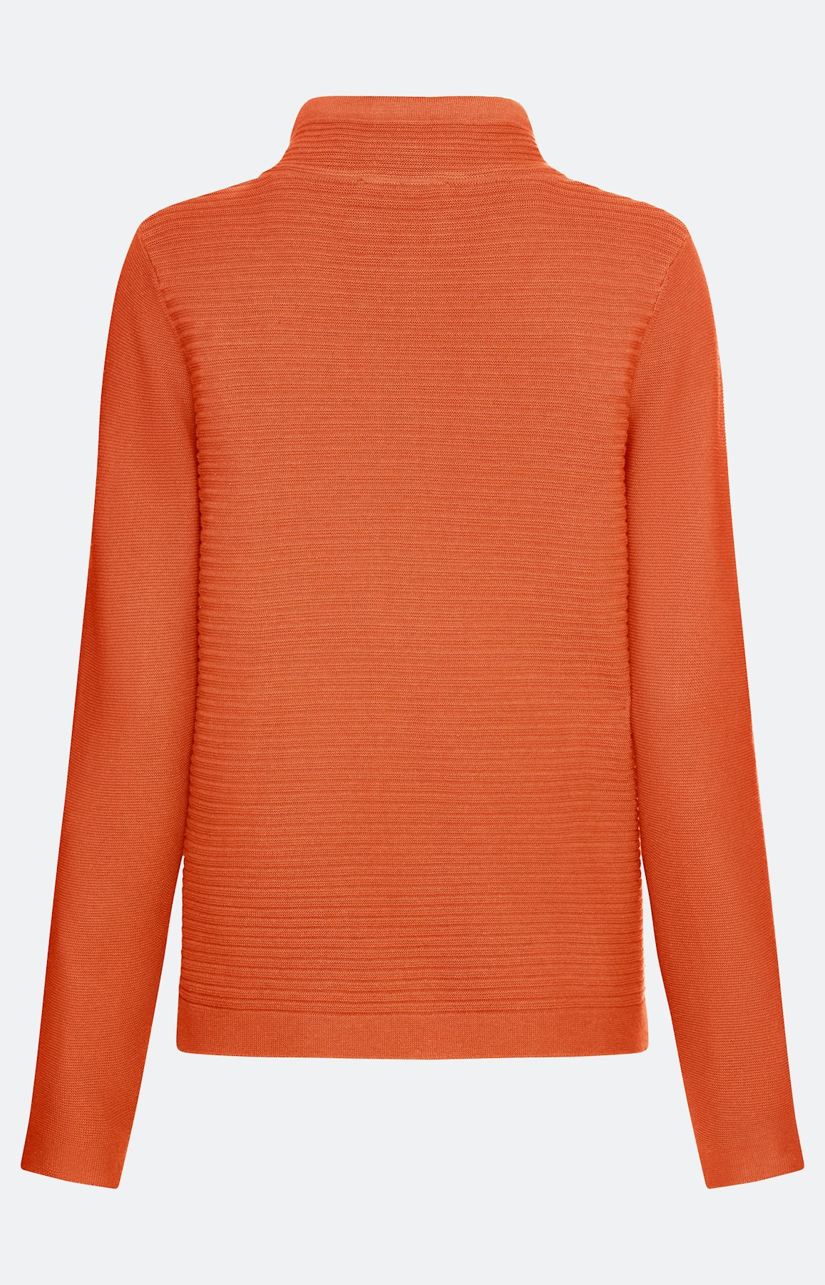 Cardigan mit Stehkragen und Langarm