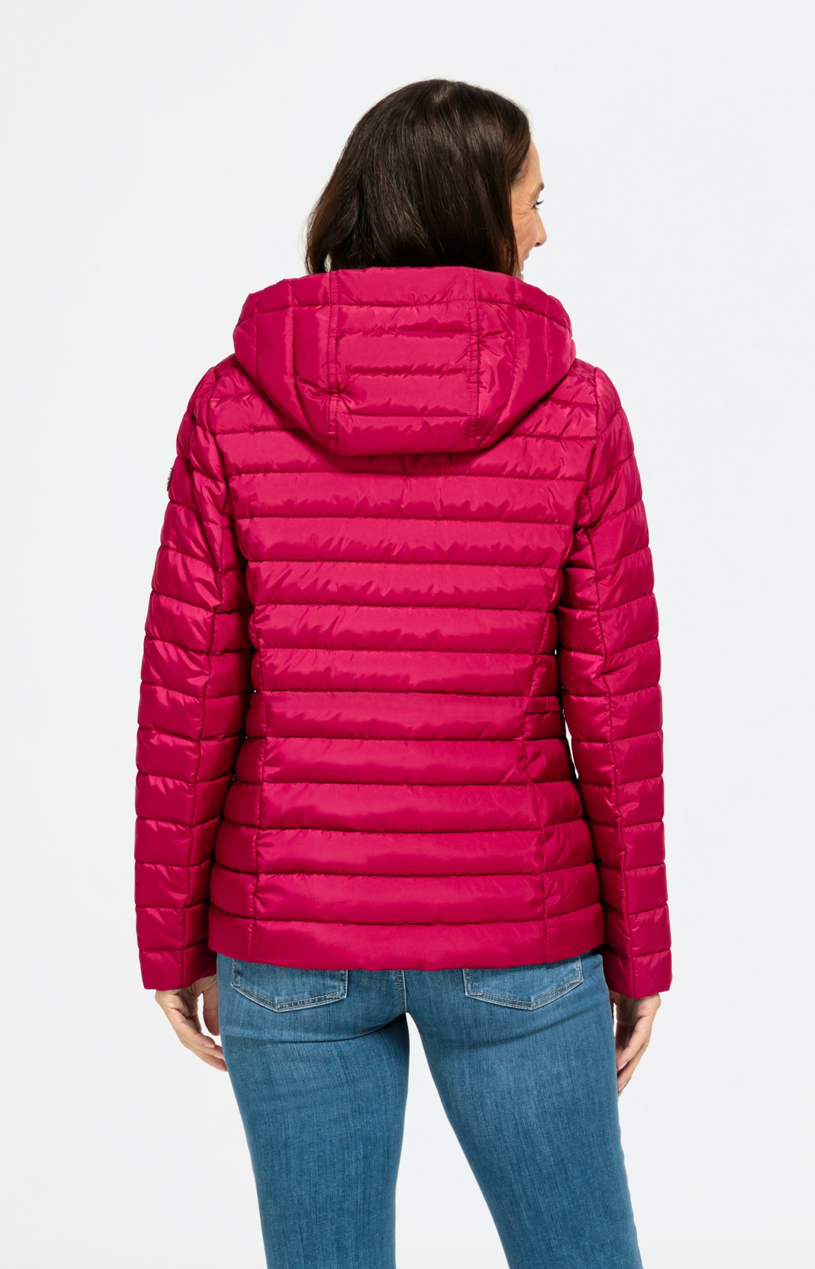 Steppjacke mit Kapuze