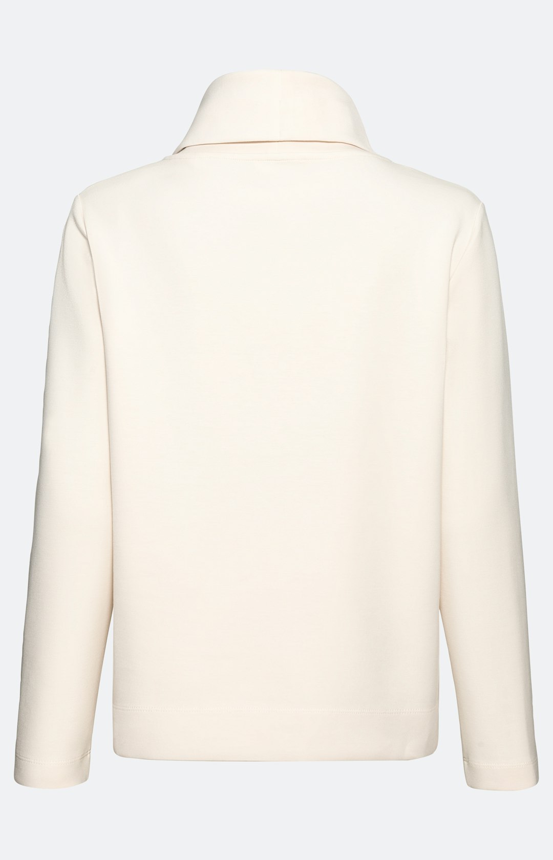 Langarm-Sweatshirt mit hohem Kragen
