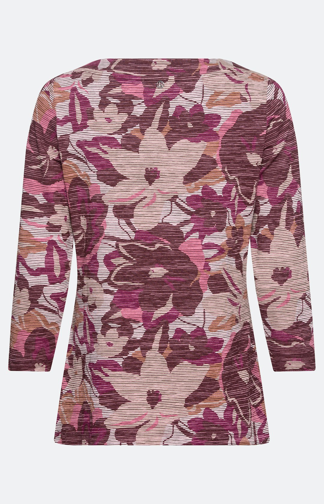 Shirt mit floralem Muster und 3/4-Ärmel