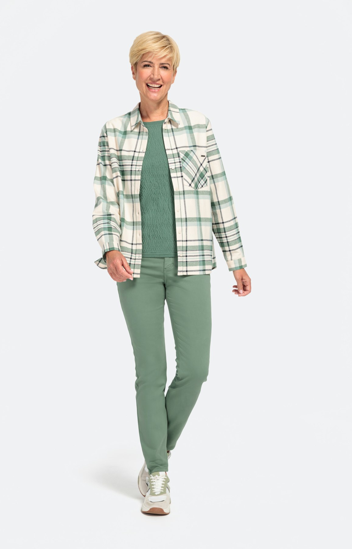 Slim Fit Hose mit Stretch