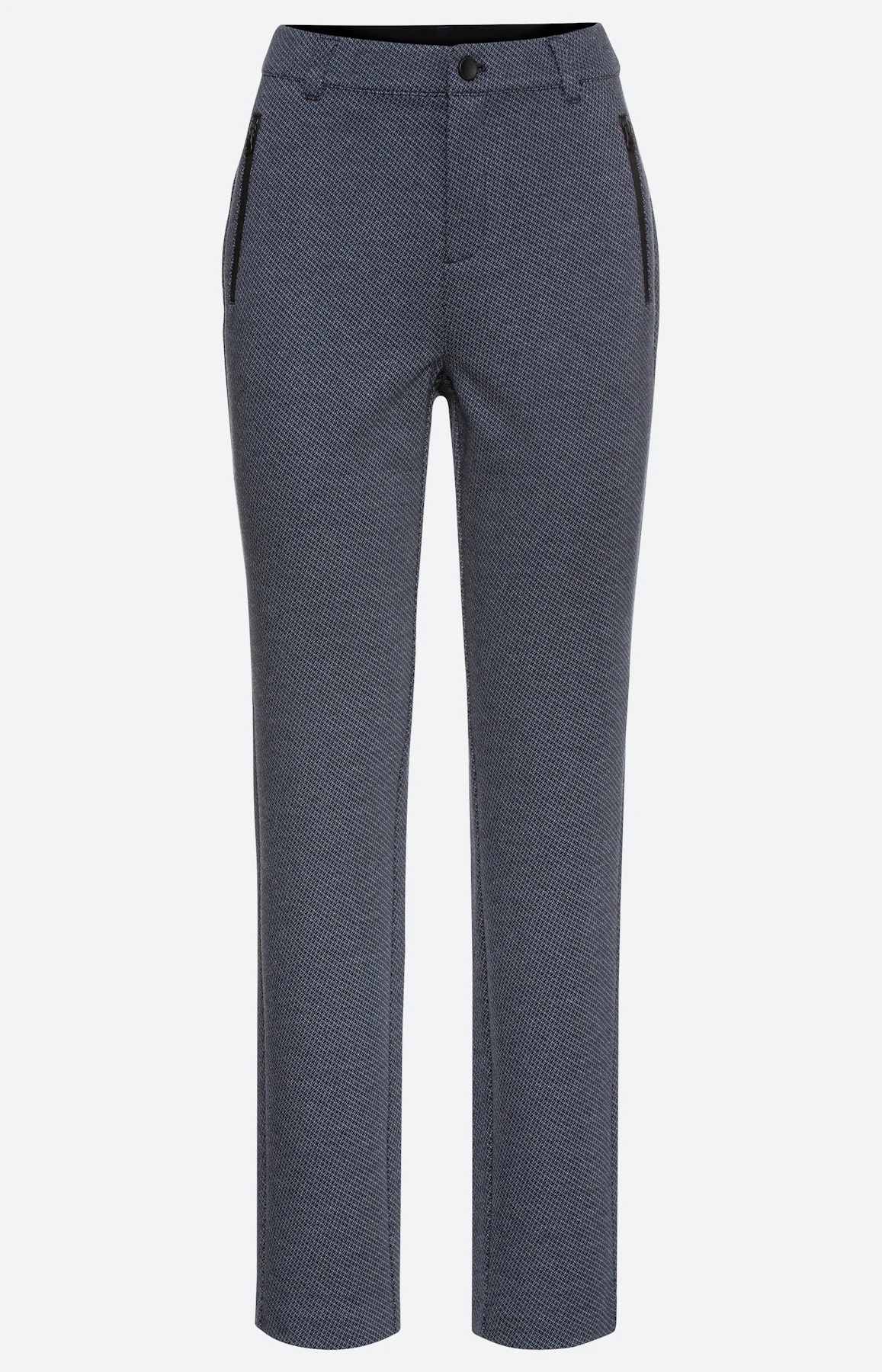 Broek met smalle pijpen, elastische band