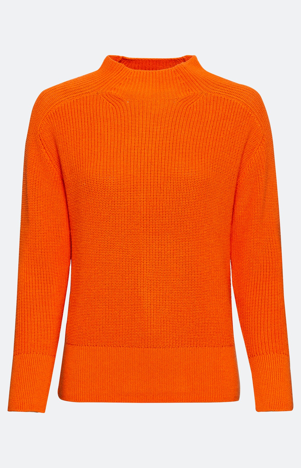 Pullover mit Stehkragen und 1/1-Arm