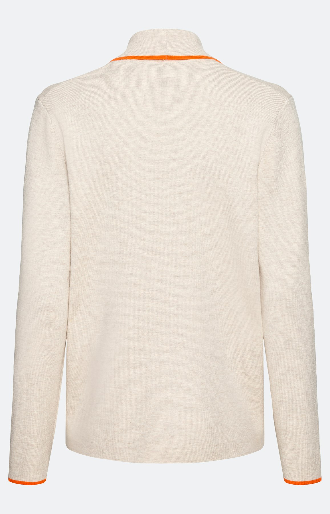 Offener Strick-Cardigan mit Schalkragen