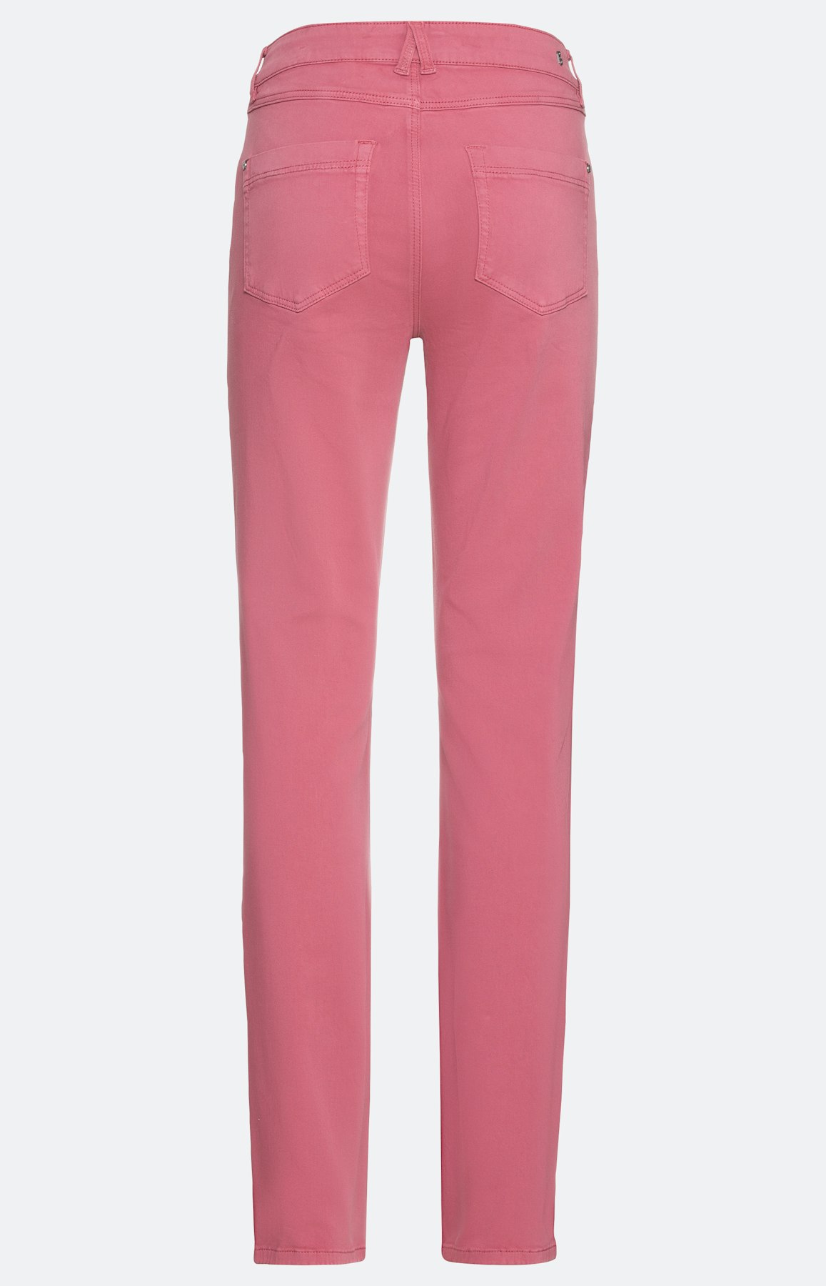 Unifarbene Stretch-Denim-Hose