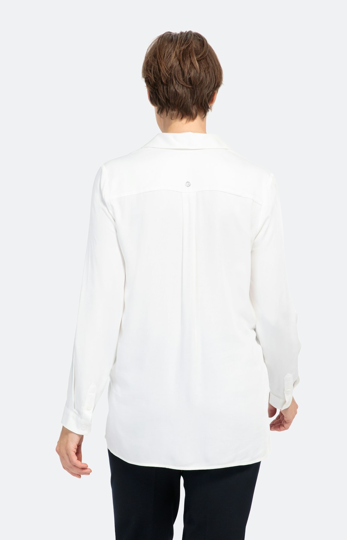 Schlupfbluse aus weicher Viskose