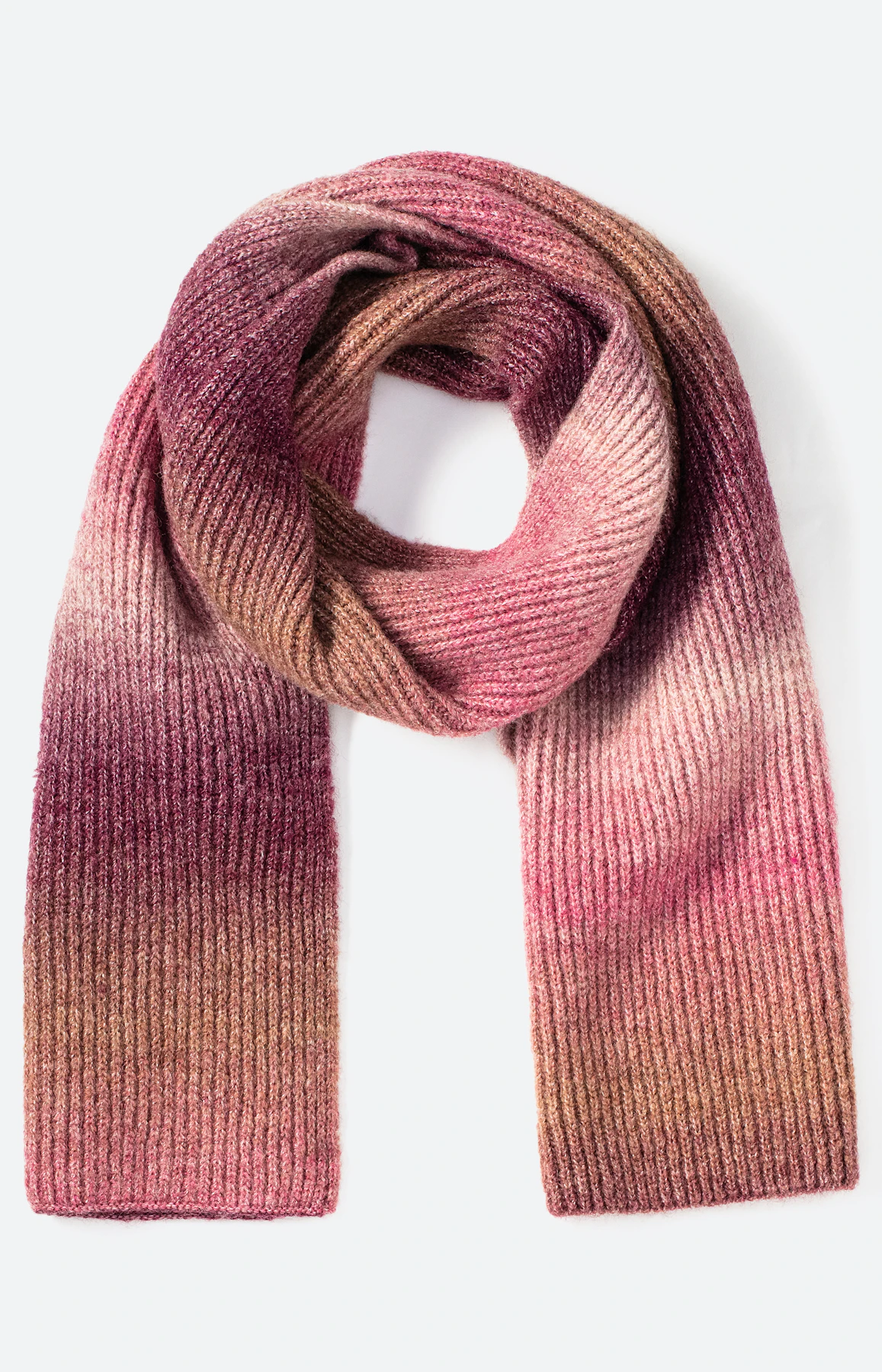 Schal mit Farbverlauf