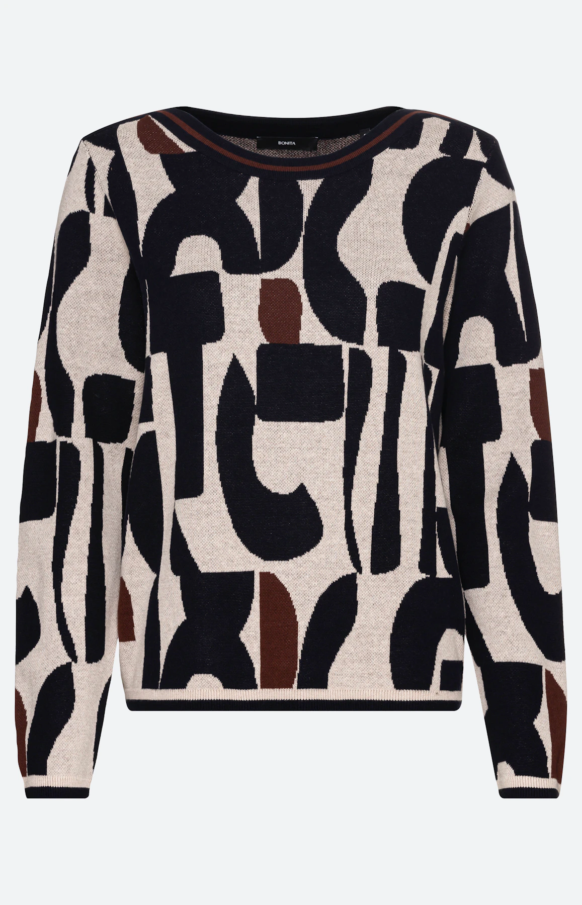 Pullover mit grafischem Muster