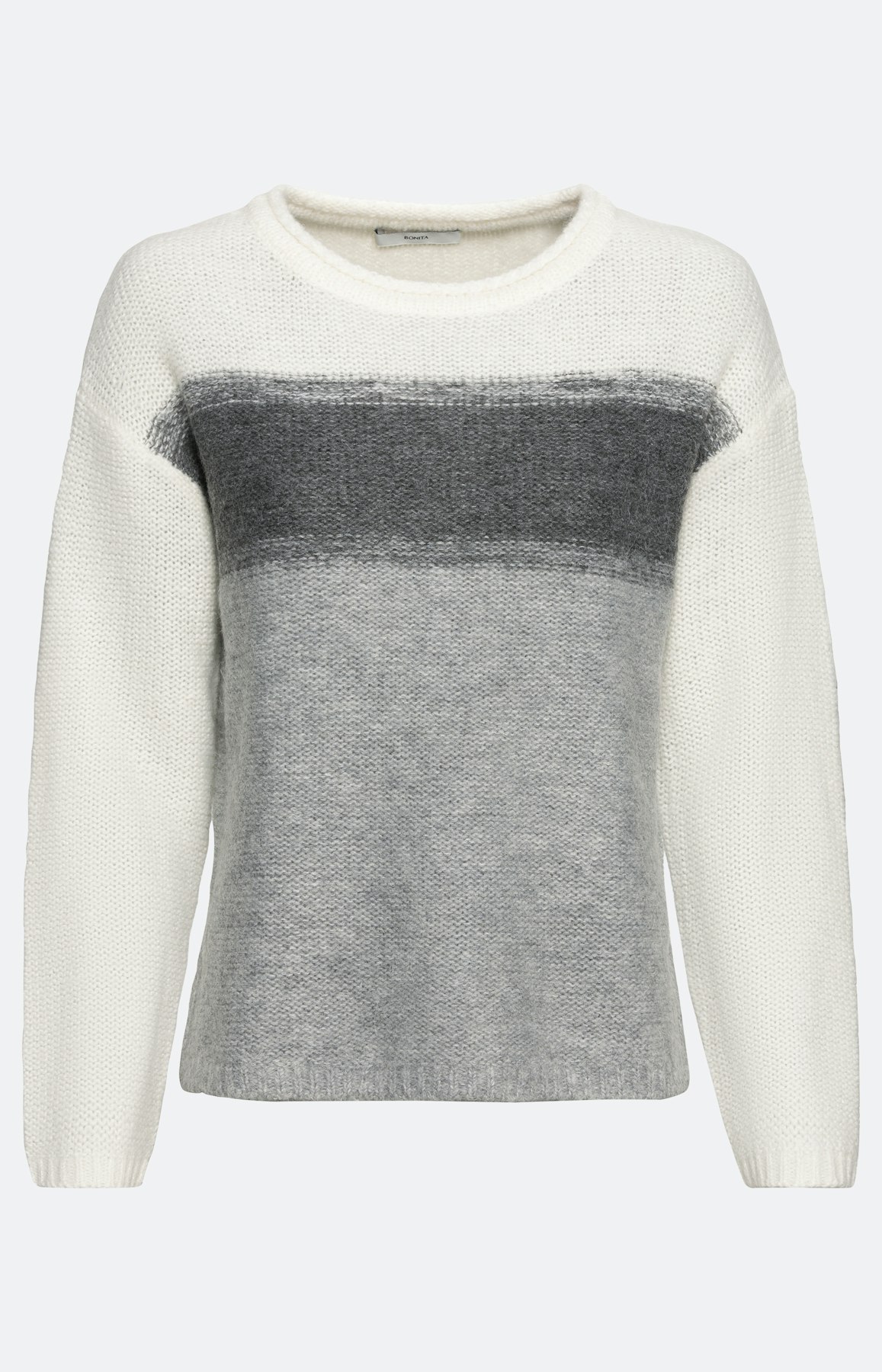 Feinstrickpullover mit Rippbündchen