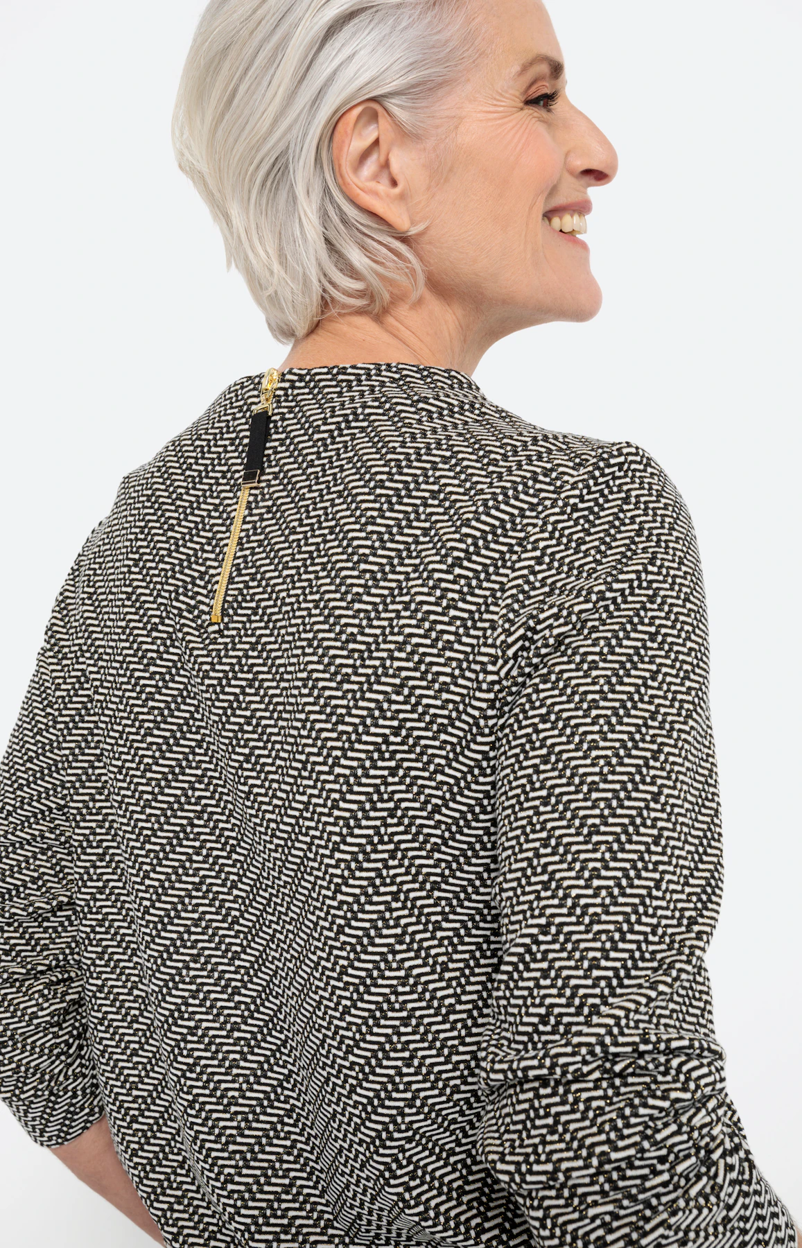 Sweatshirt mit Bindeband am Saum