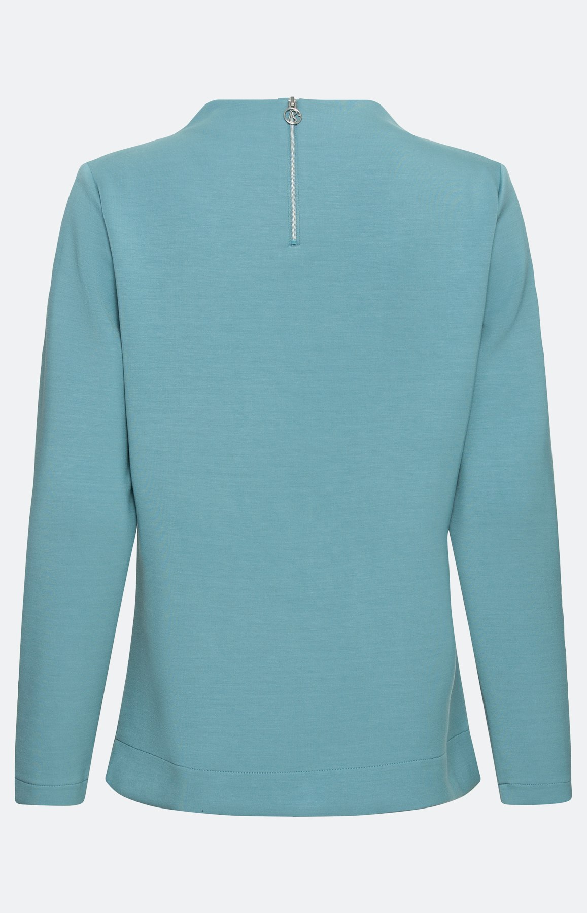 Sweatshirt in Wickeloptik