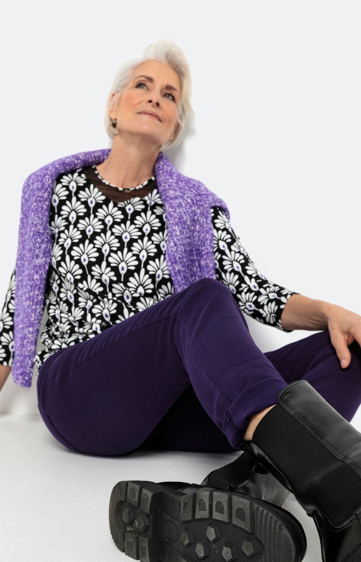 Farbige Stretch-Denim 30inch