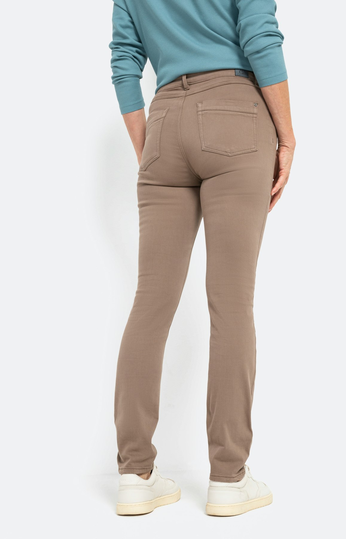 Farbige Denim-Hose mit Stretch 30inch