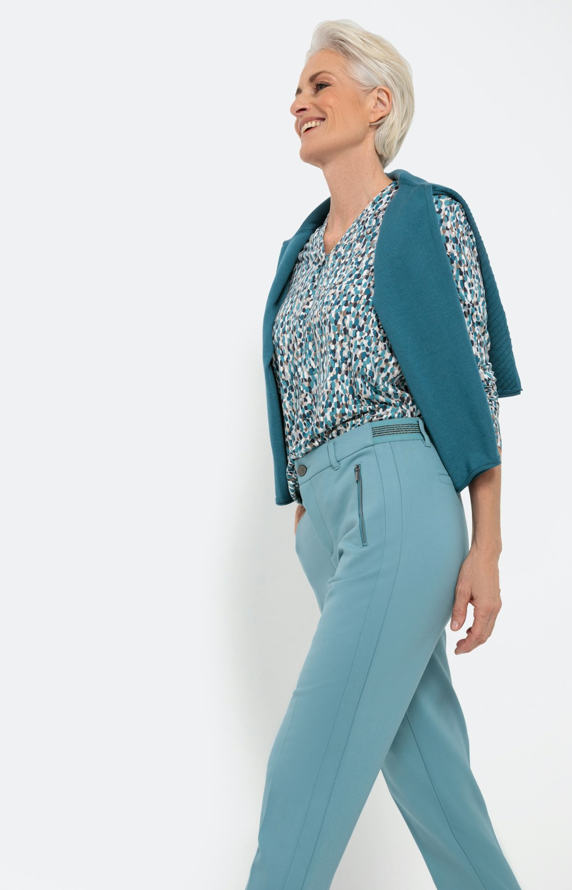 Zigarettenhose aus Jersey