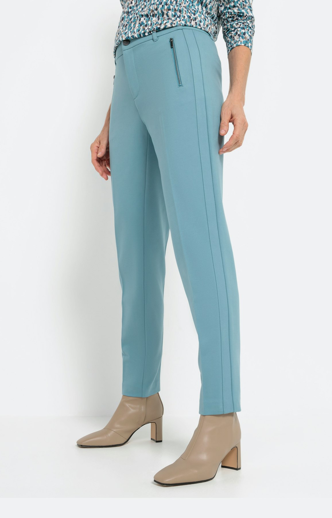 Zigarettenhose aus Jersey