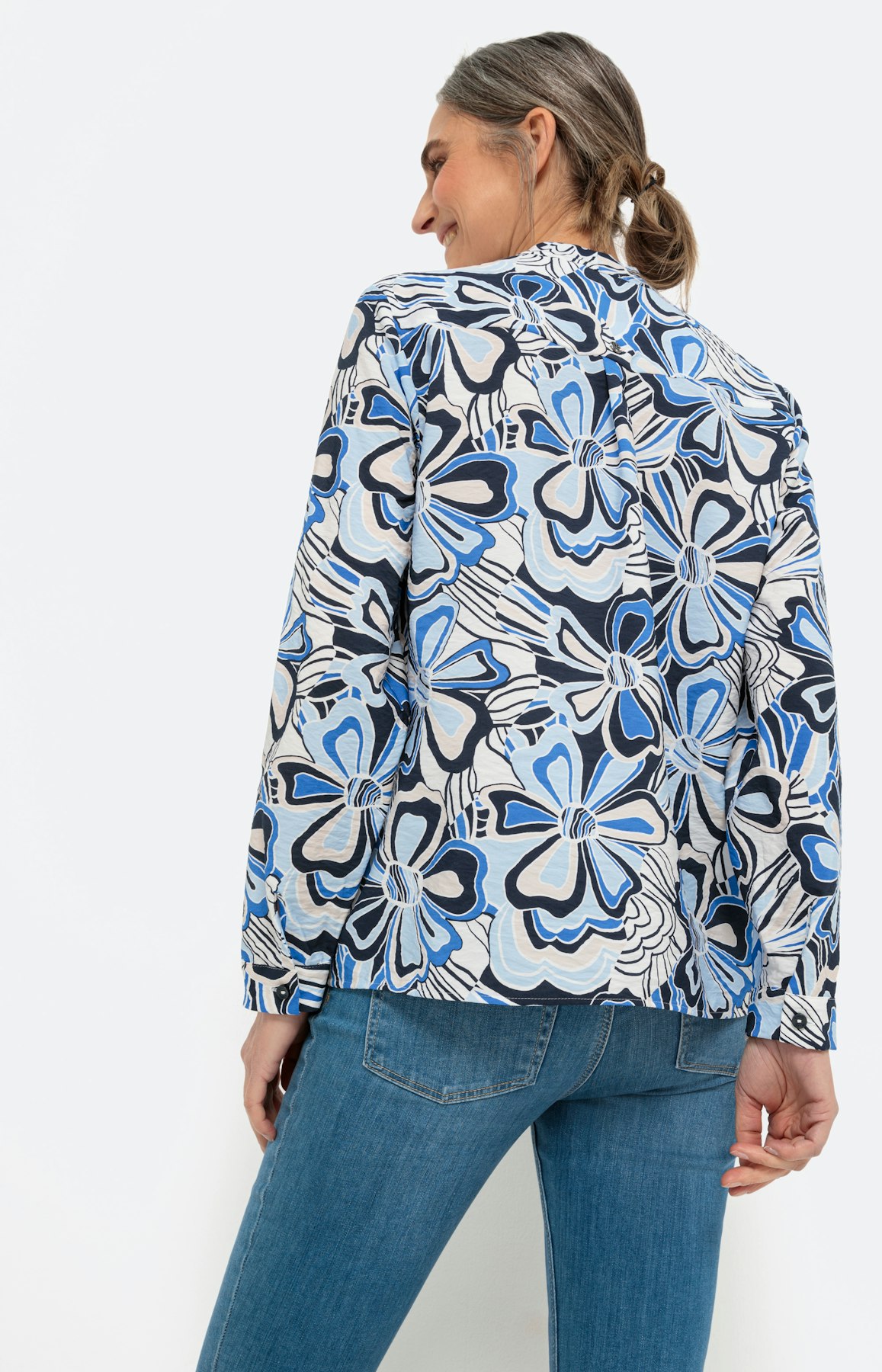 Blouseshirt met lange mouwen