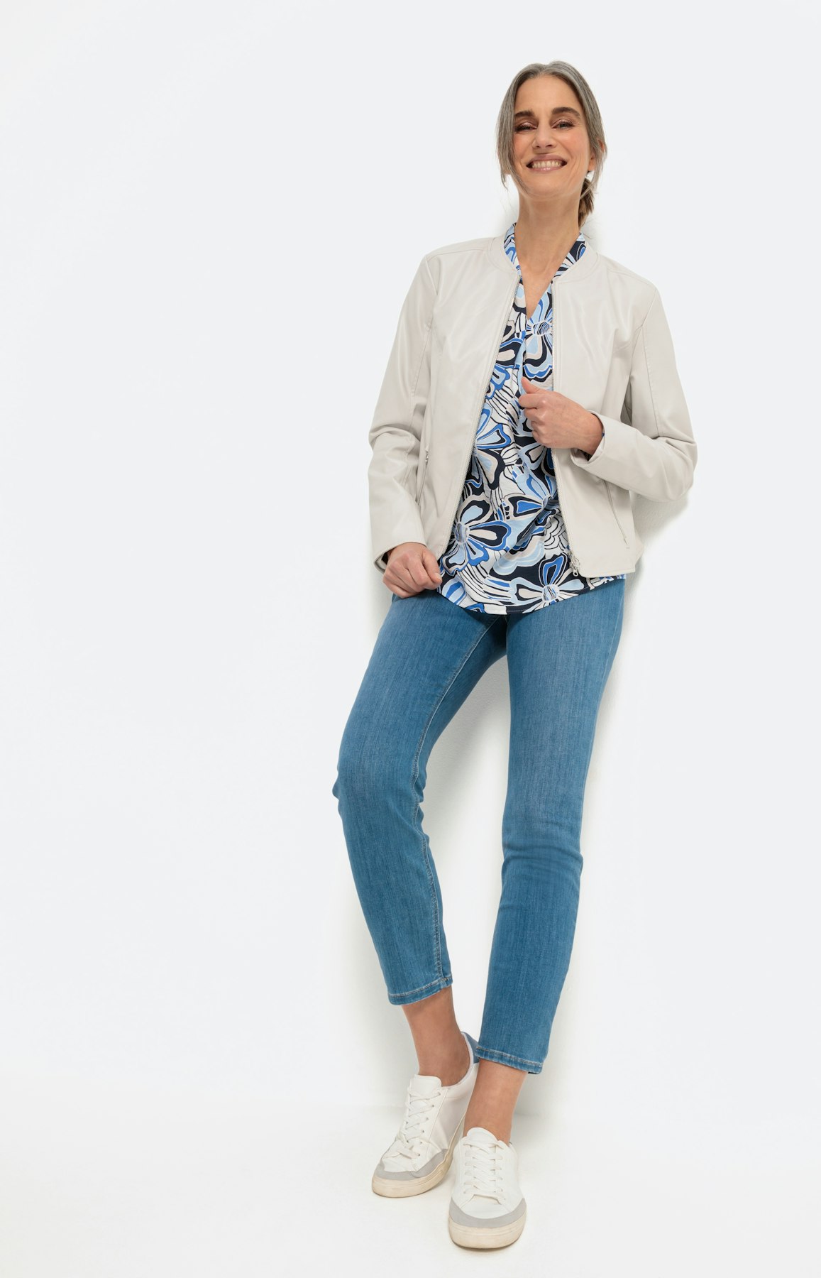 Blouseshirt met lange mouwen