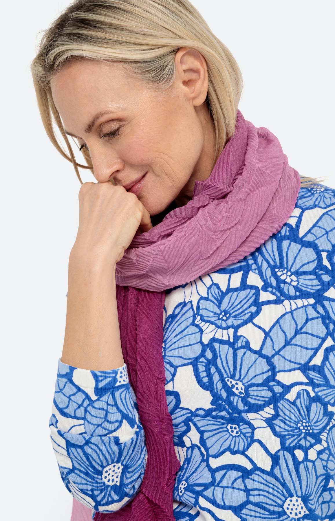 Trui met lange mouwen en bloemenprint