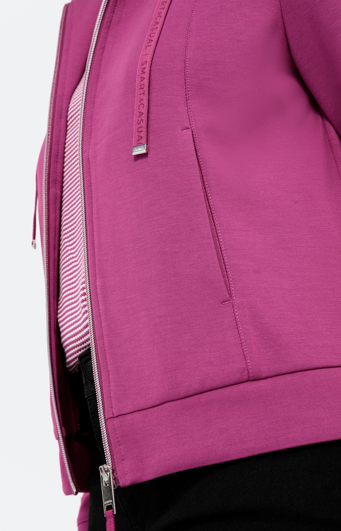 Sportief sweatvestje met capuchon