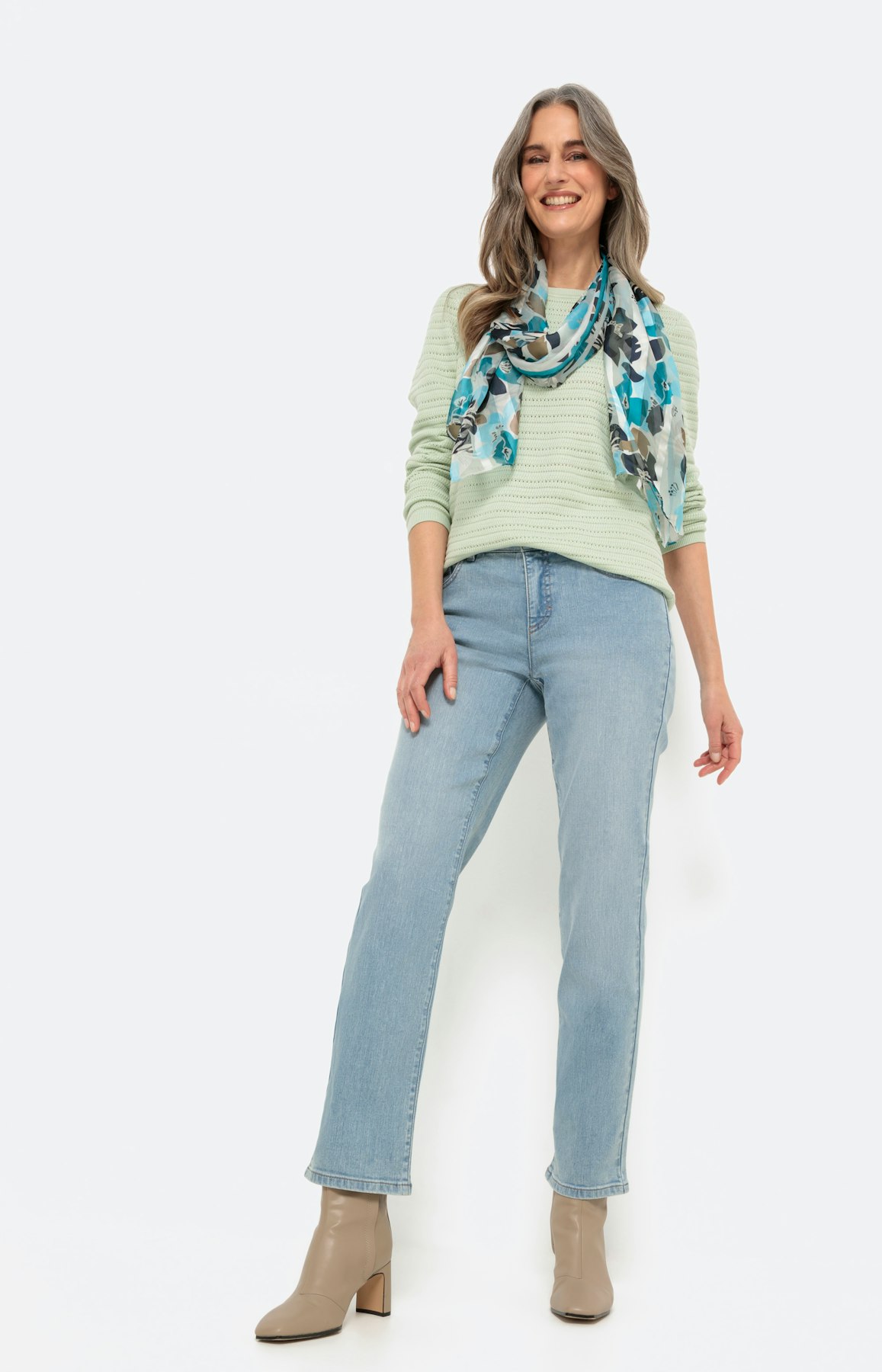 Wide-leg jeans 30inch