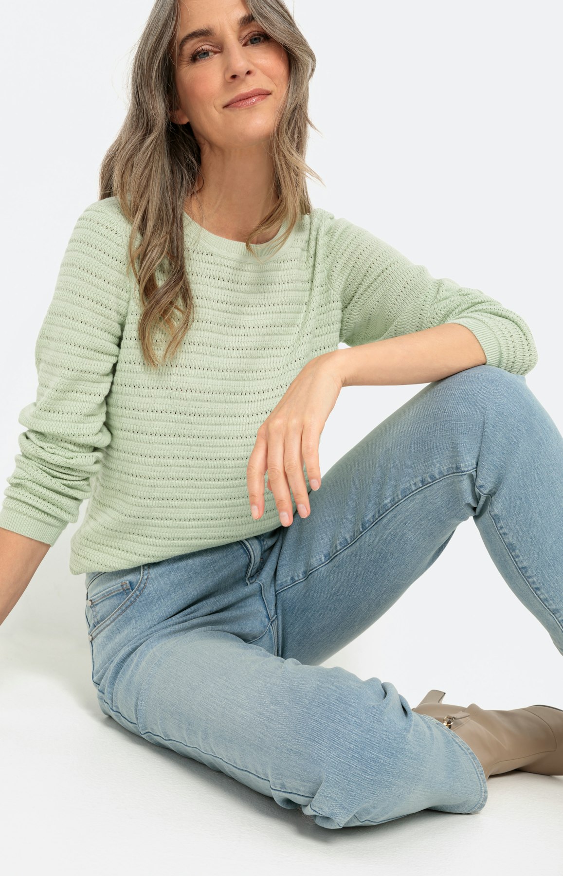 Wide-leg jeans 30inch