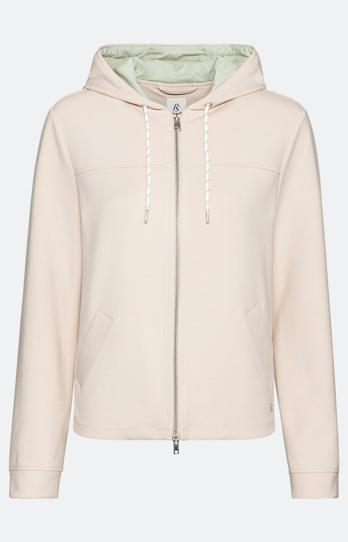 Scuba-Jacke mit Kontrast-Detail