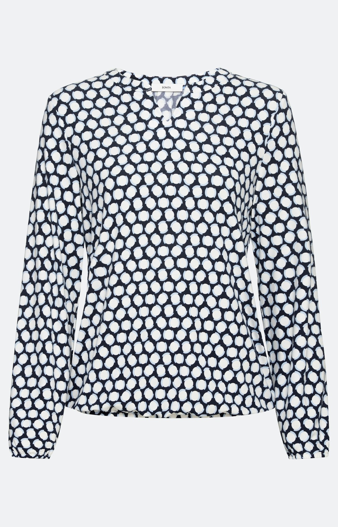 Shirt met grafische print en lange mouw