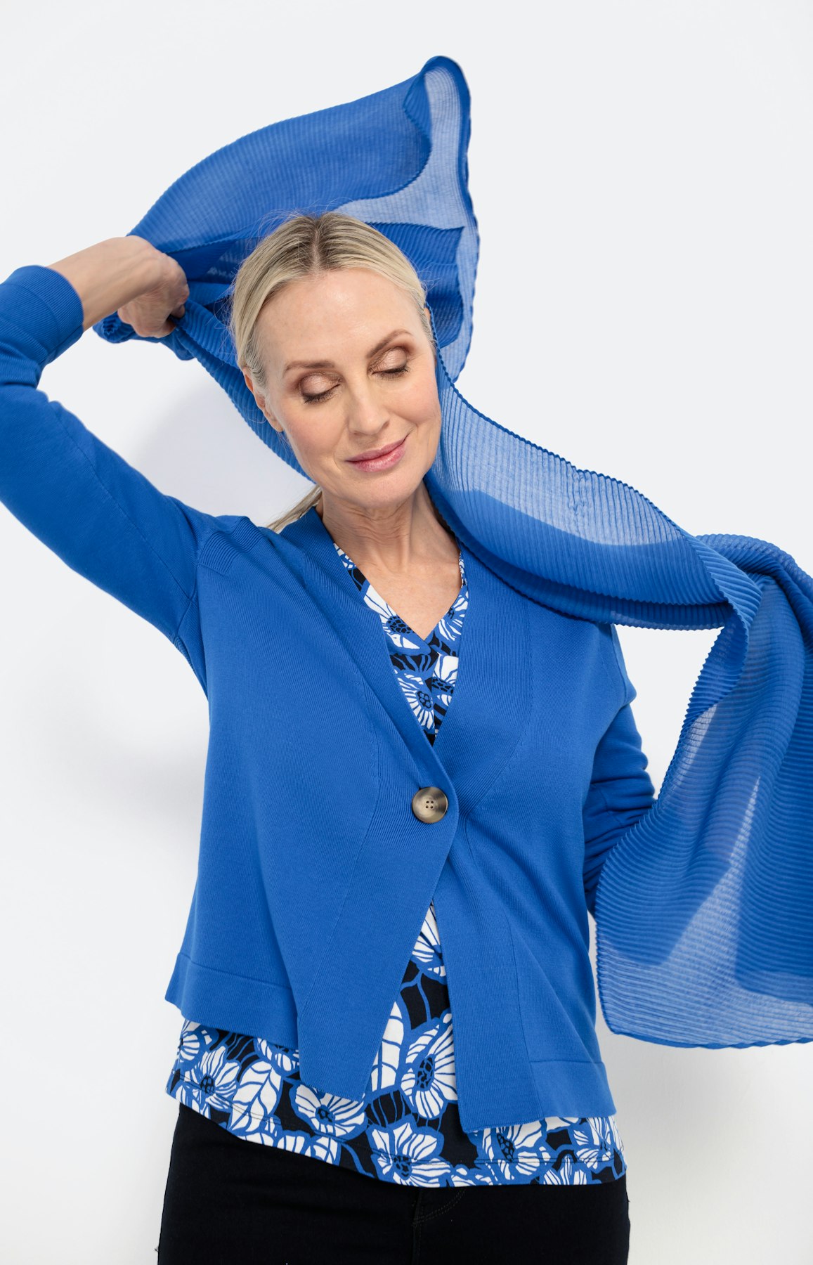 Cardigan met lange mouwen