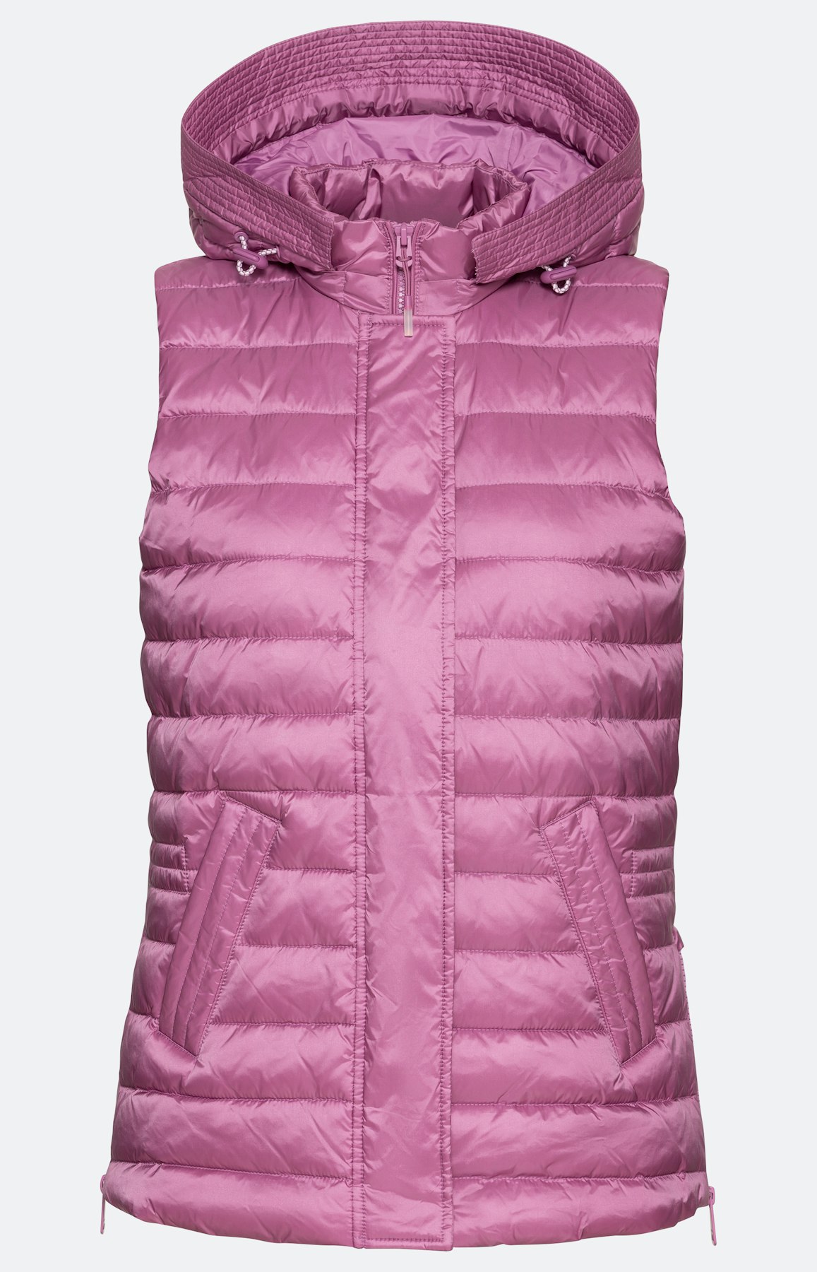 Bodywarmer met zijsplitten