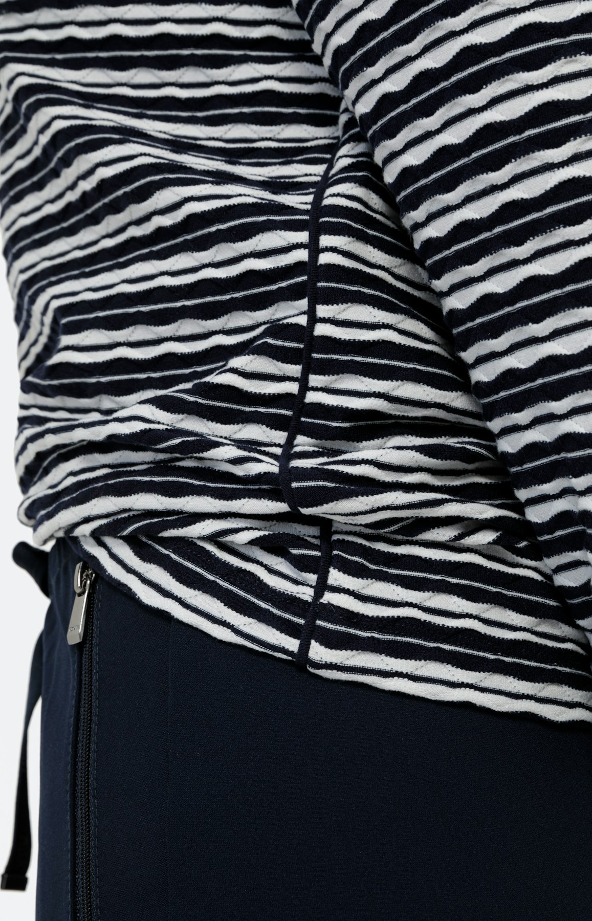 Gestreept shirt met 3/4-mouwen