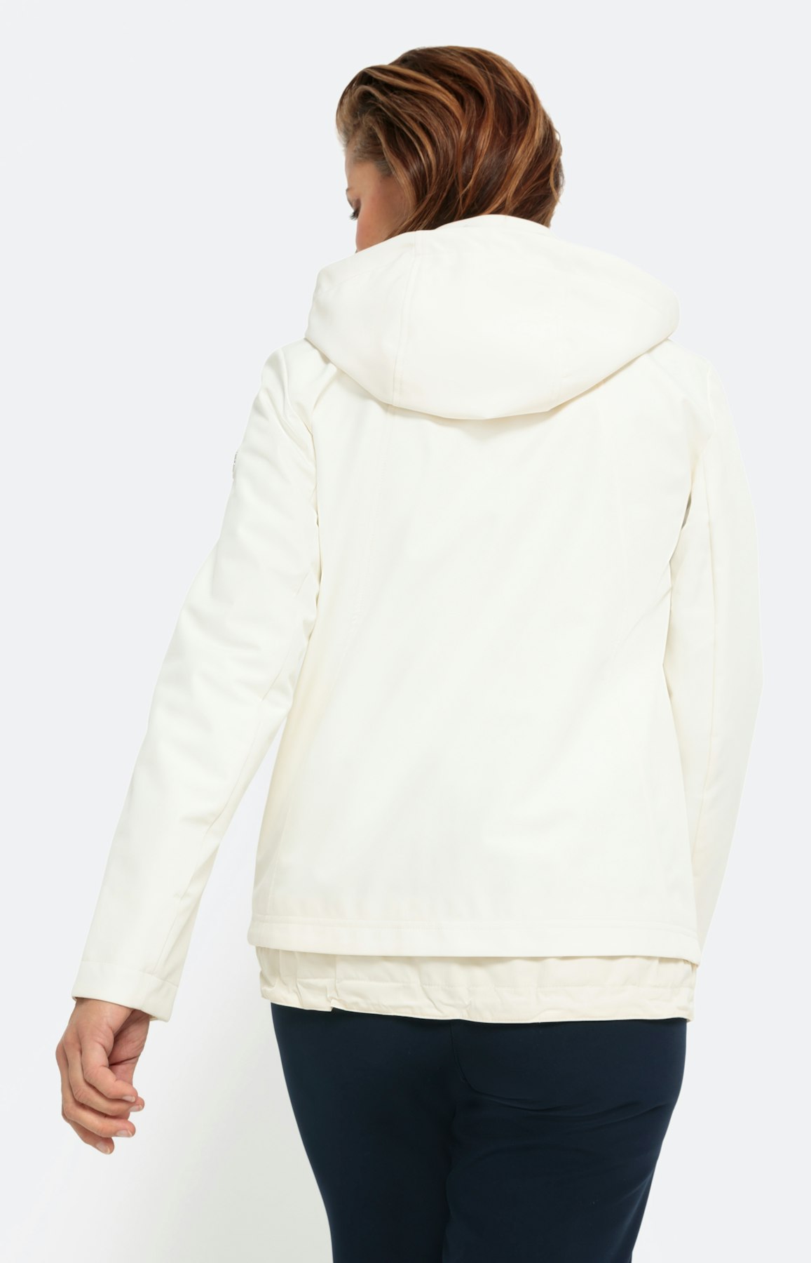 Softshell-jack met afneembare capuchon