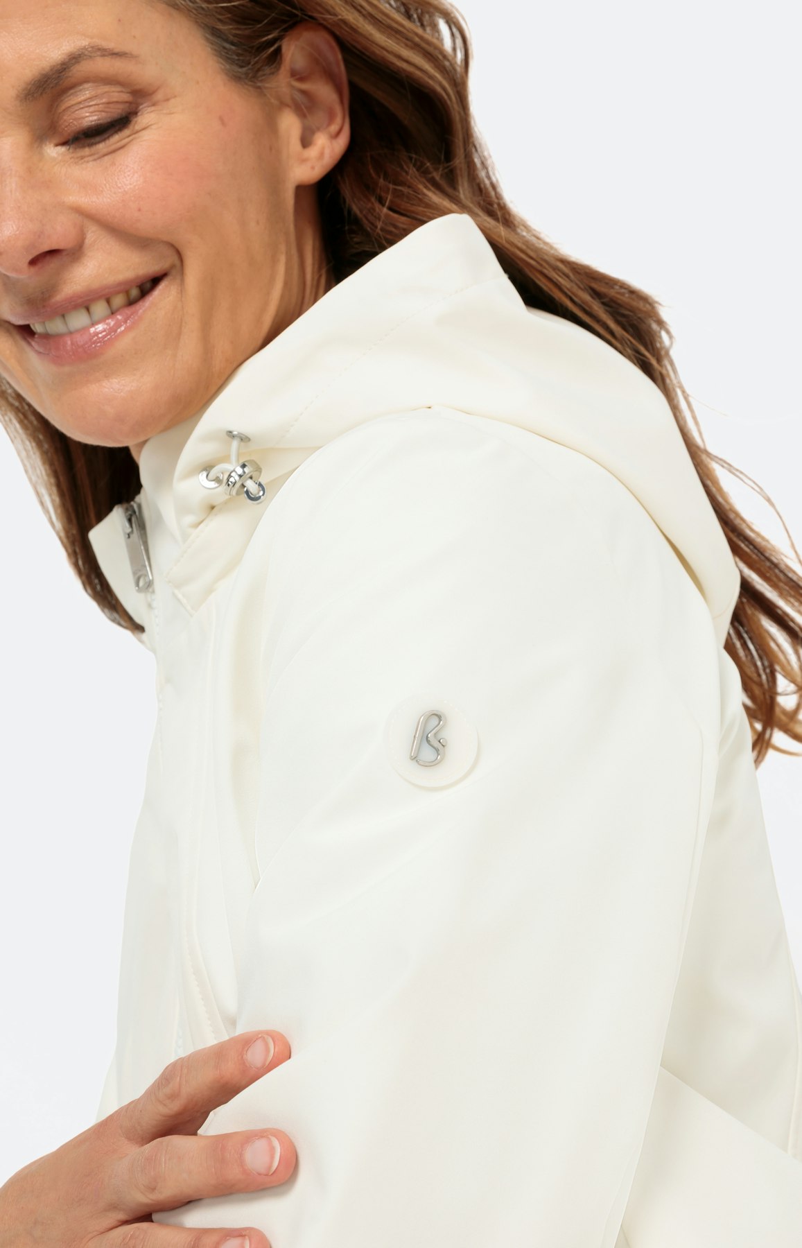 Softshell-jack met afneembare capuchon