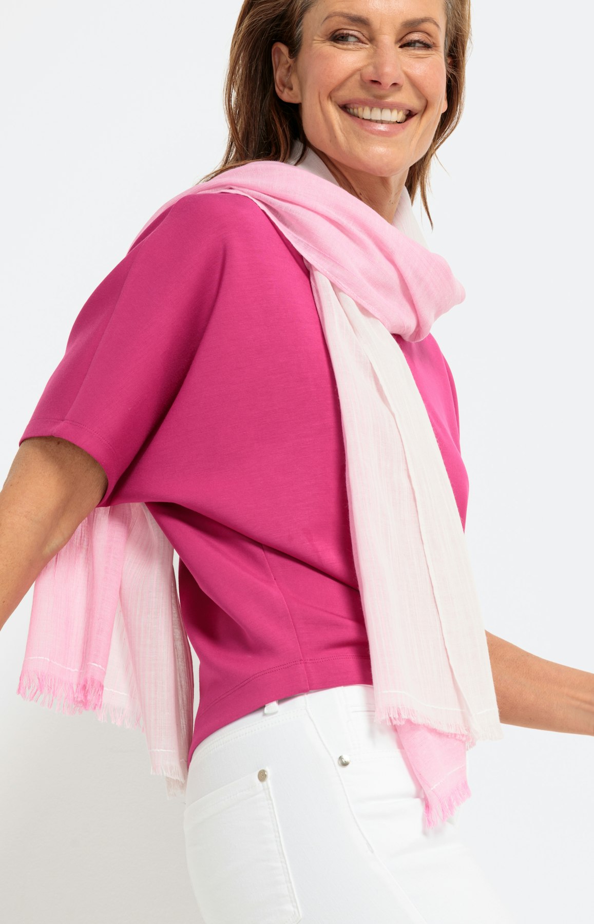 Sjaal in kleurverloop