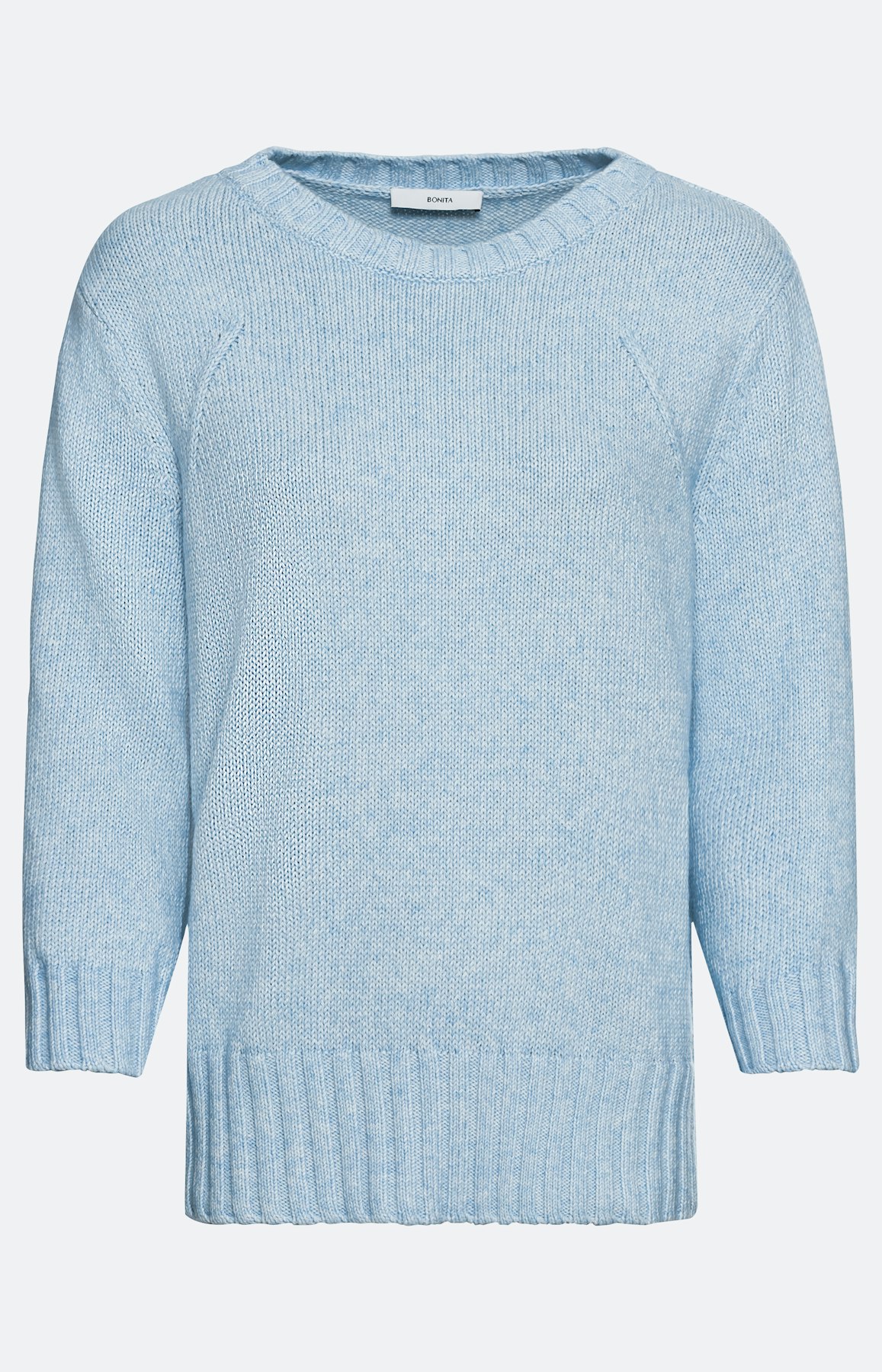 Gebreide trui met 3/4-mouwen