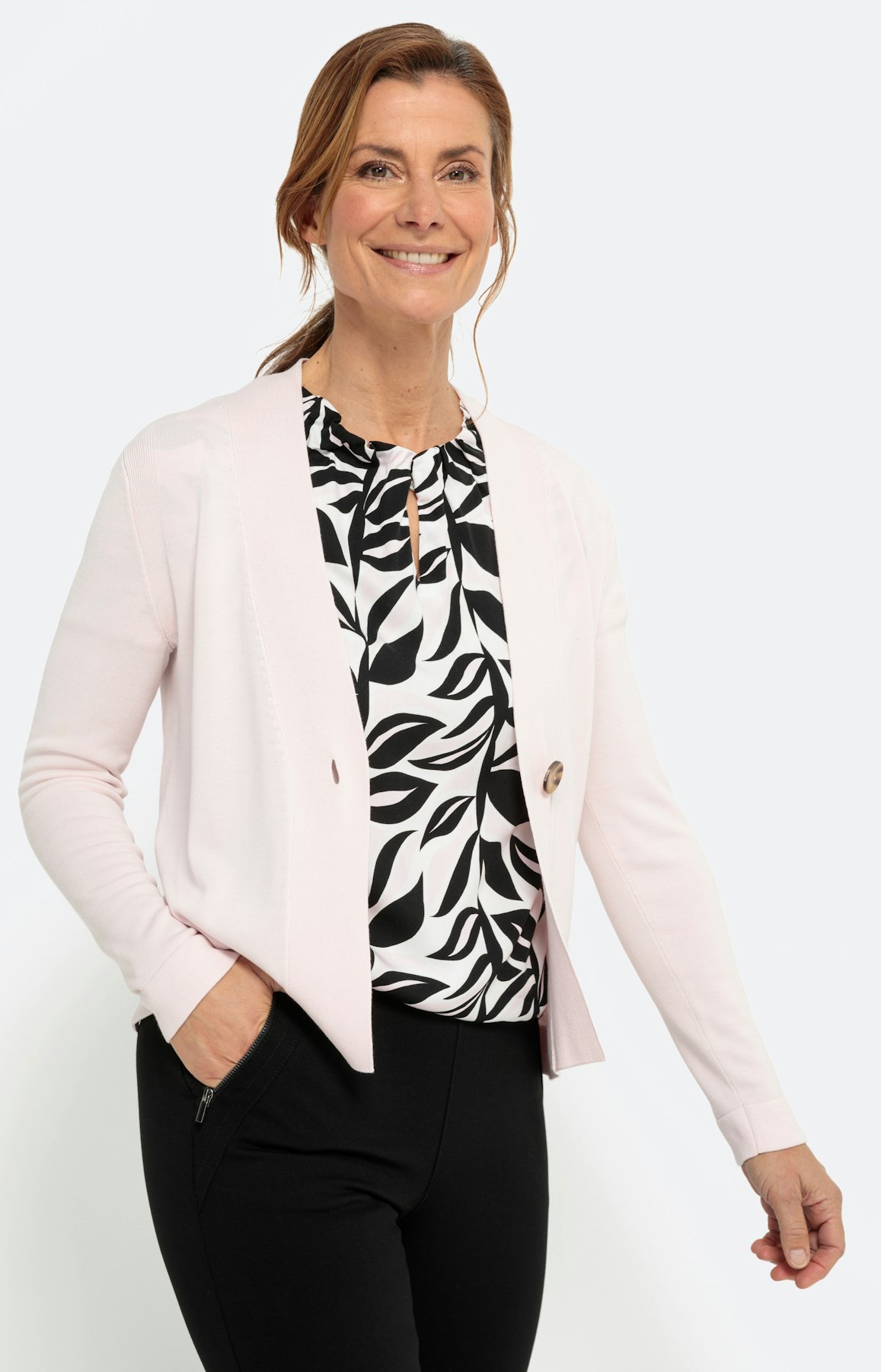 Cardigan met lange mouwen