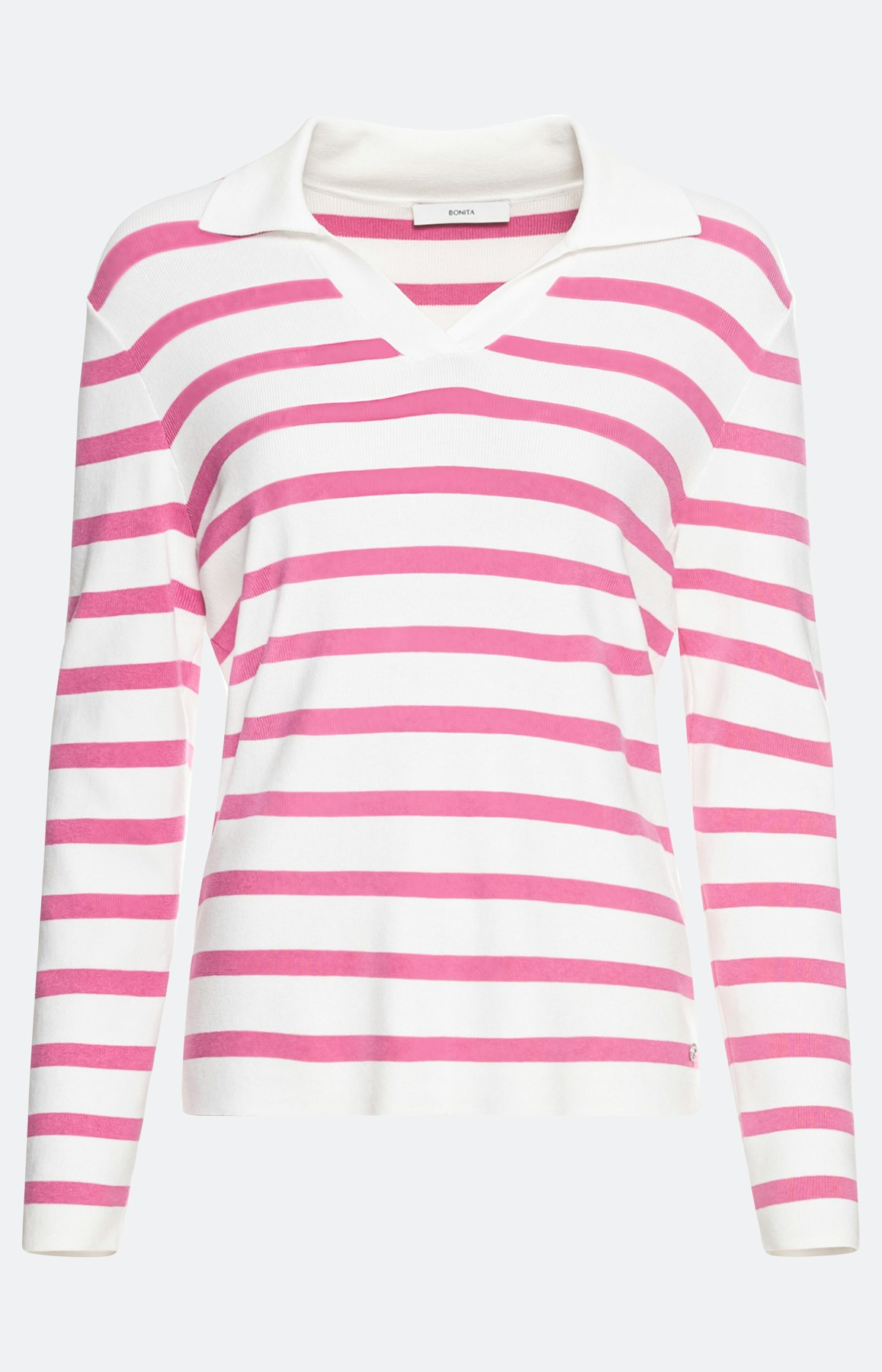 Trui met polokraag en lange mouwen