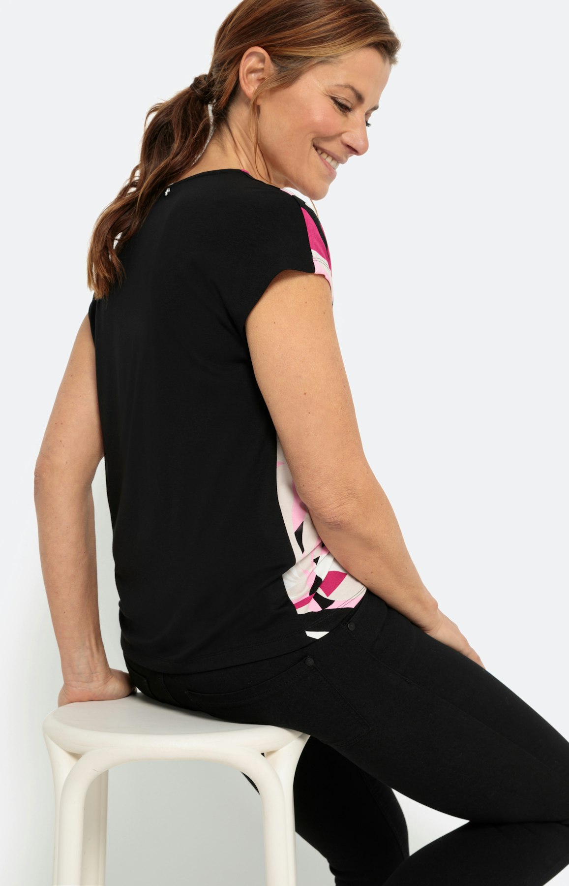 TShirt mit frontalem Print und kurzem Ärmel Bonita