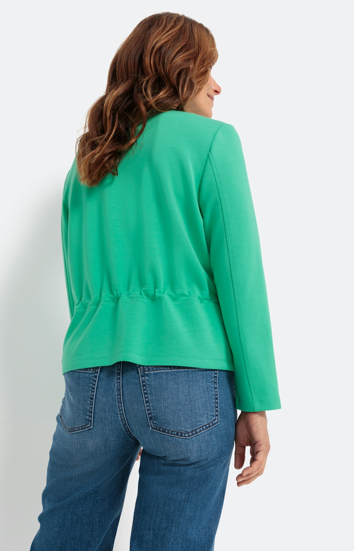 Sweatshirt met lange mouwen en trekkoord