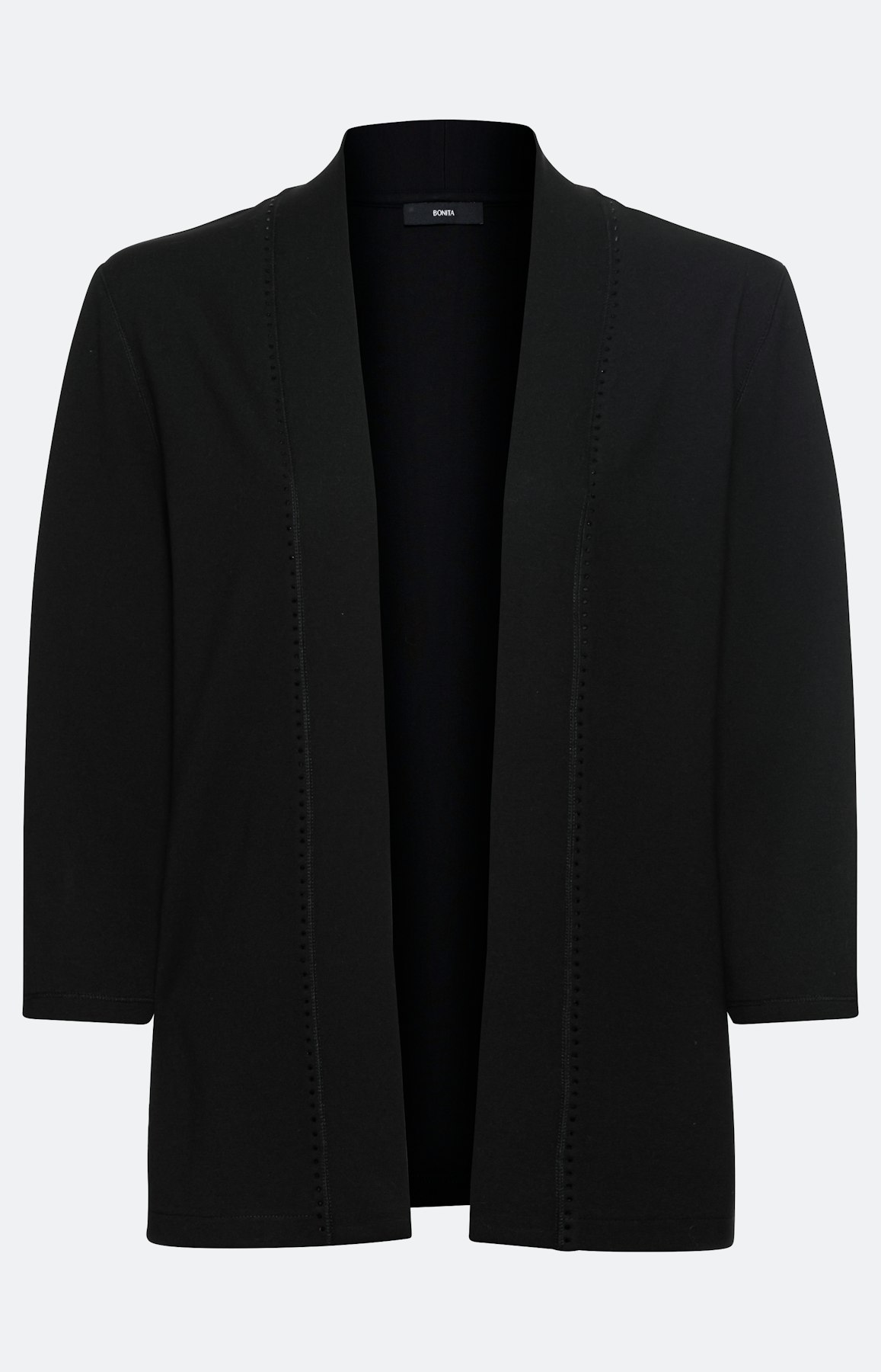 Open vest met 3/4-mouwen