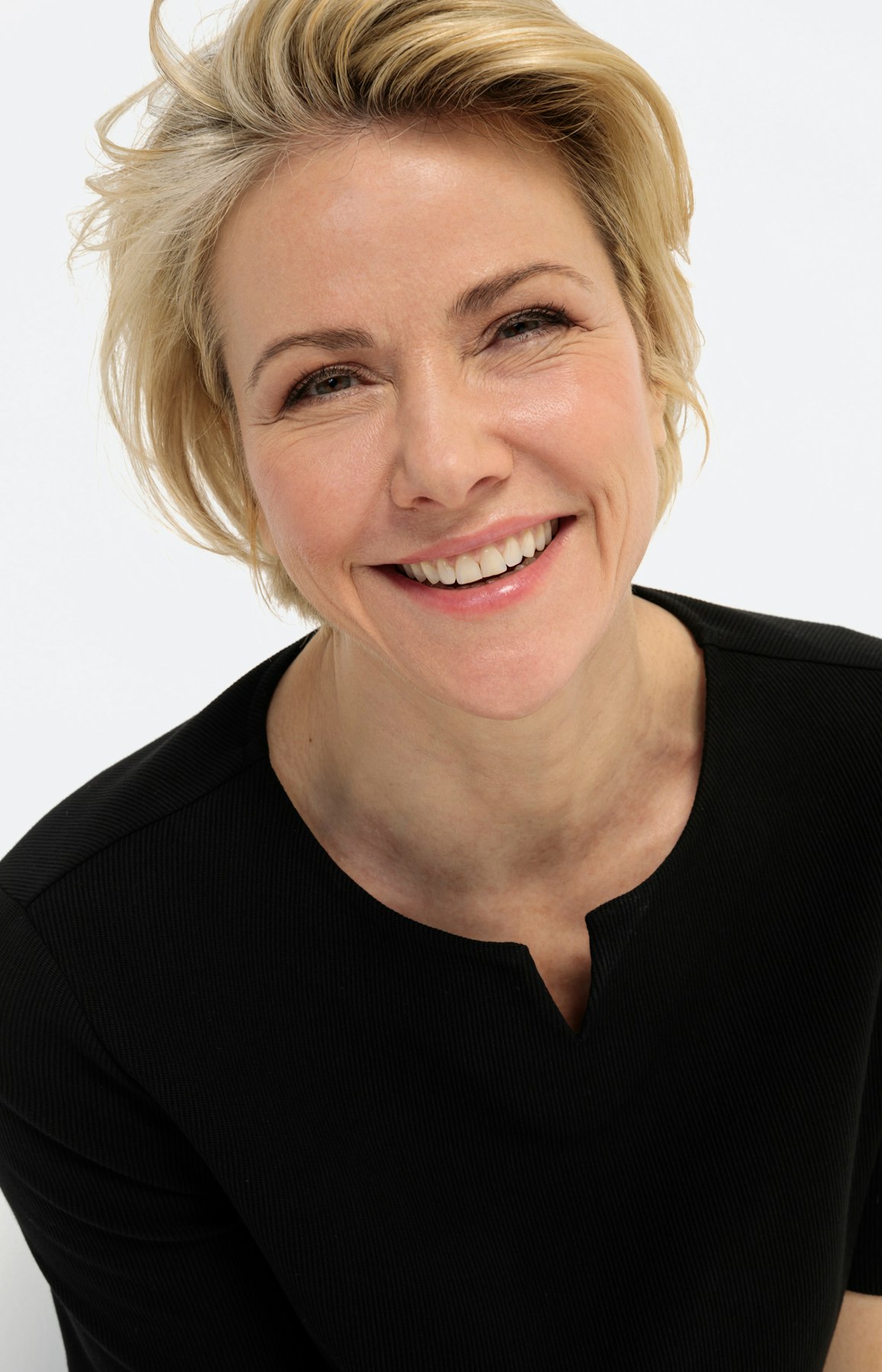 Geribbelde shirt met korte mouwen