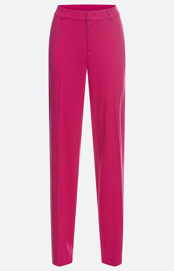 Marlene-broek van jersey, fuchsia