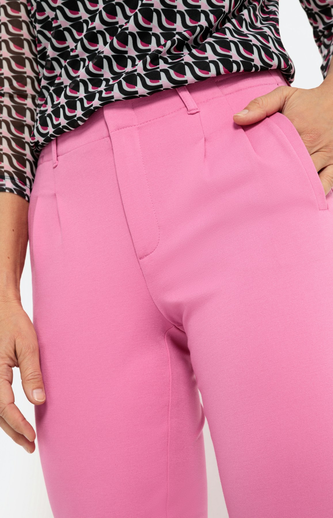 Zigarettenhose aus Jersey