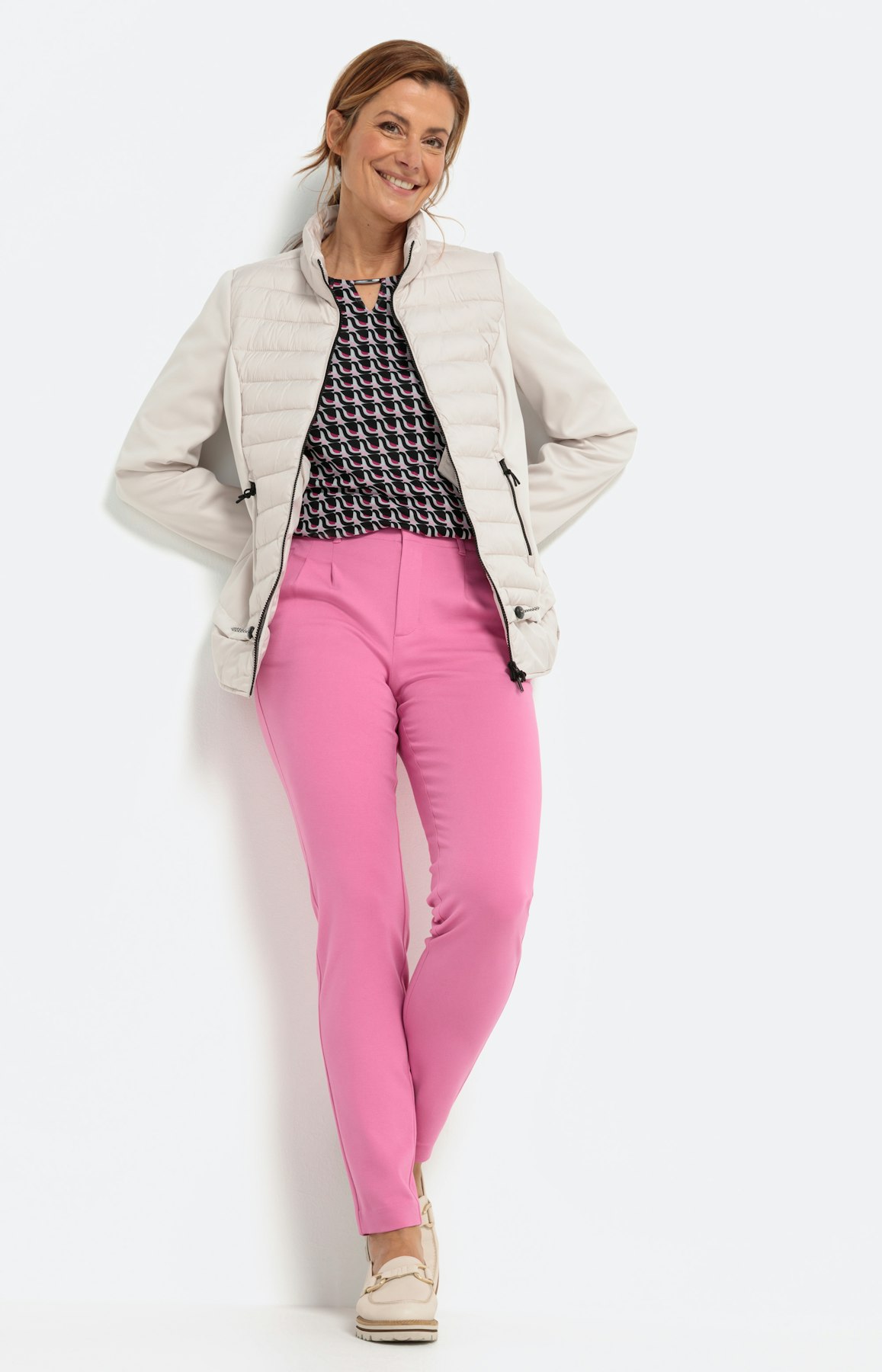 Zigarettenhose aus Jersey