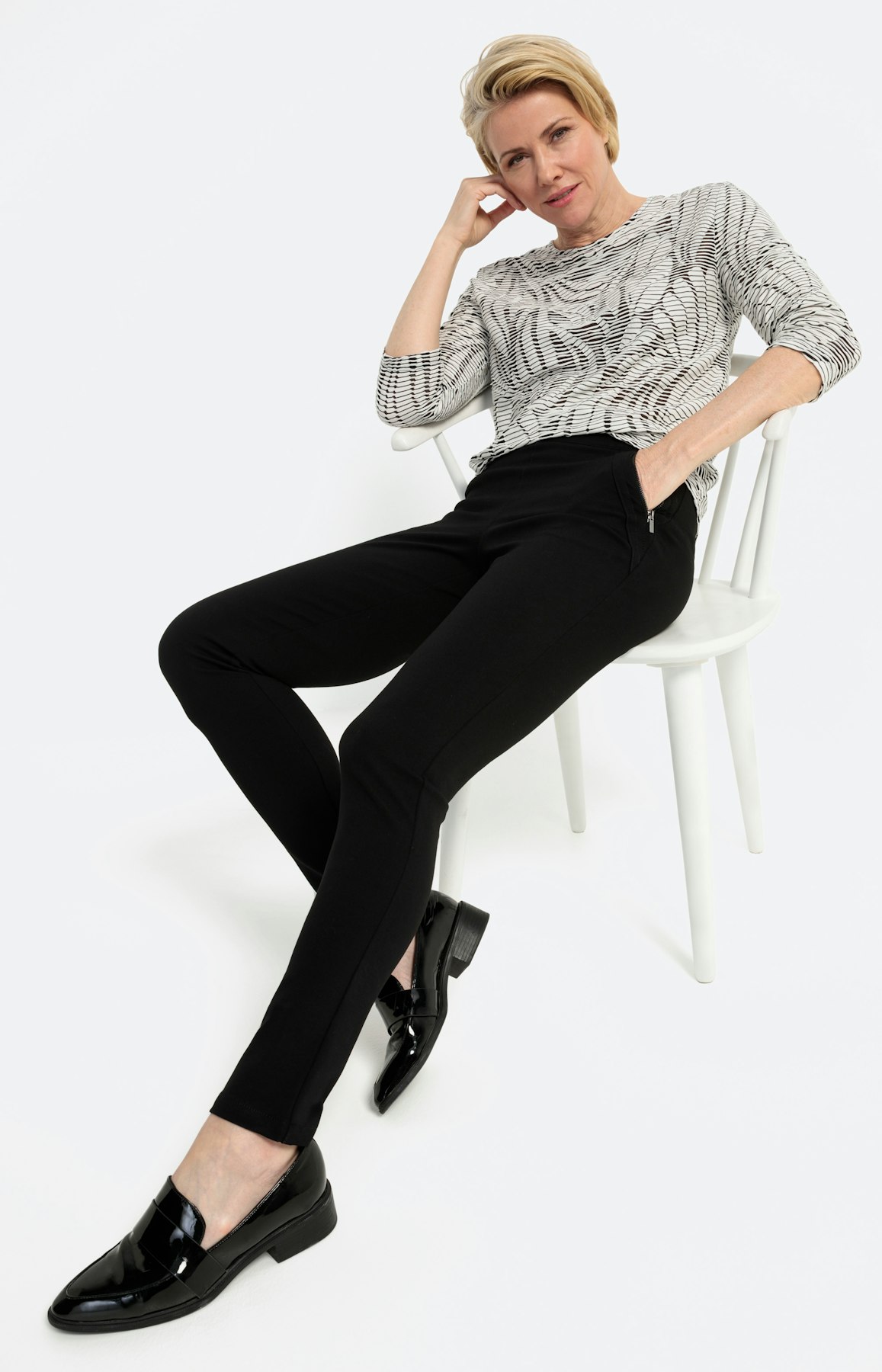 Smalle comfortabele broek