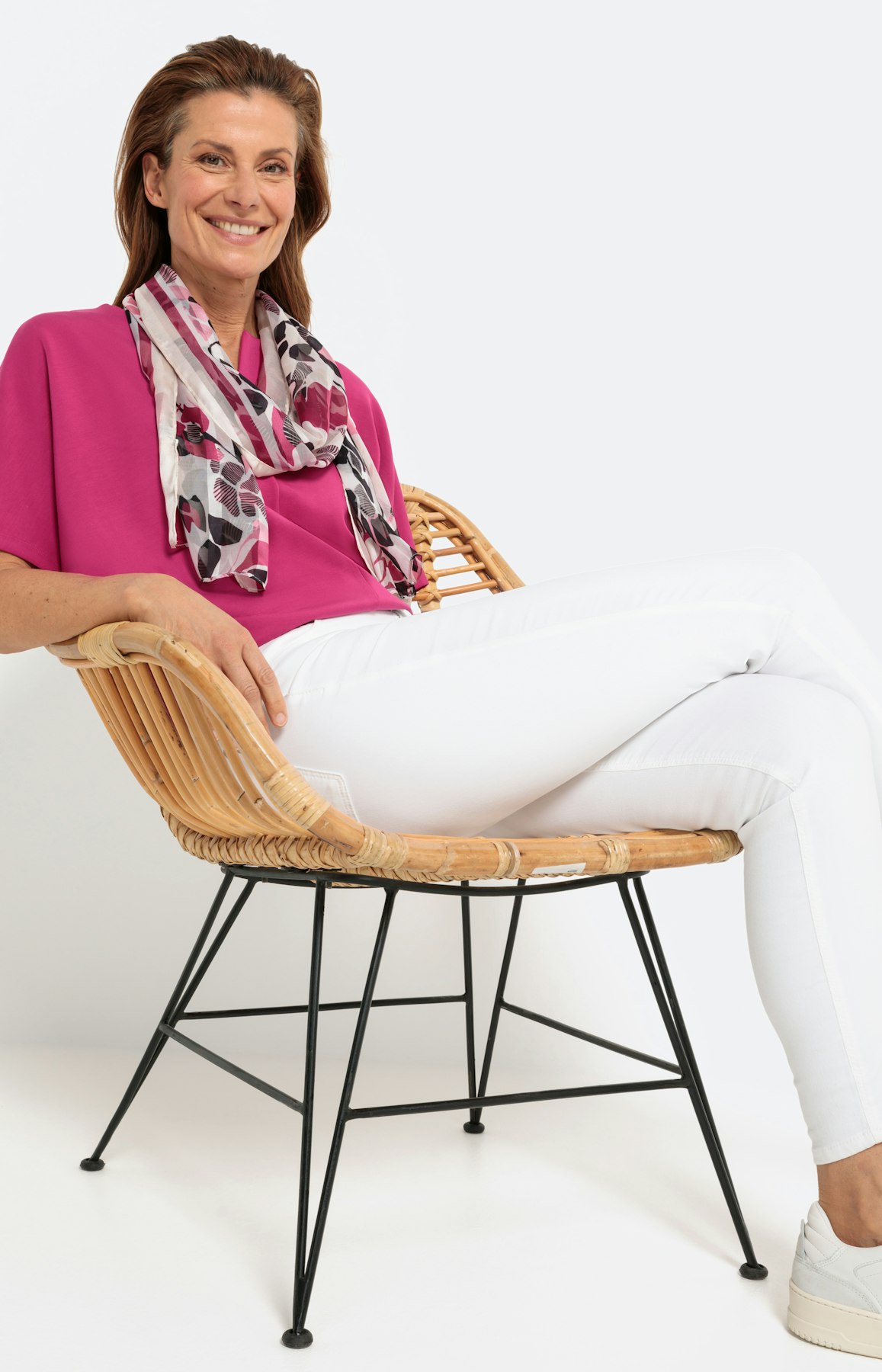 Casual sweatshirt met korte mouwen