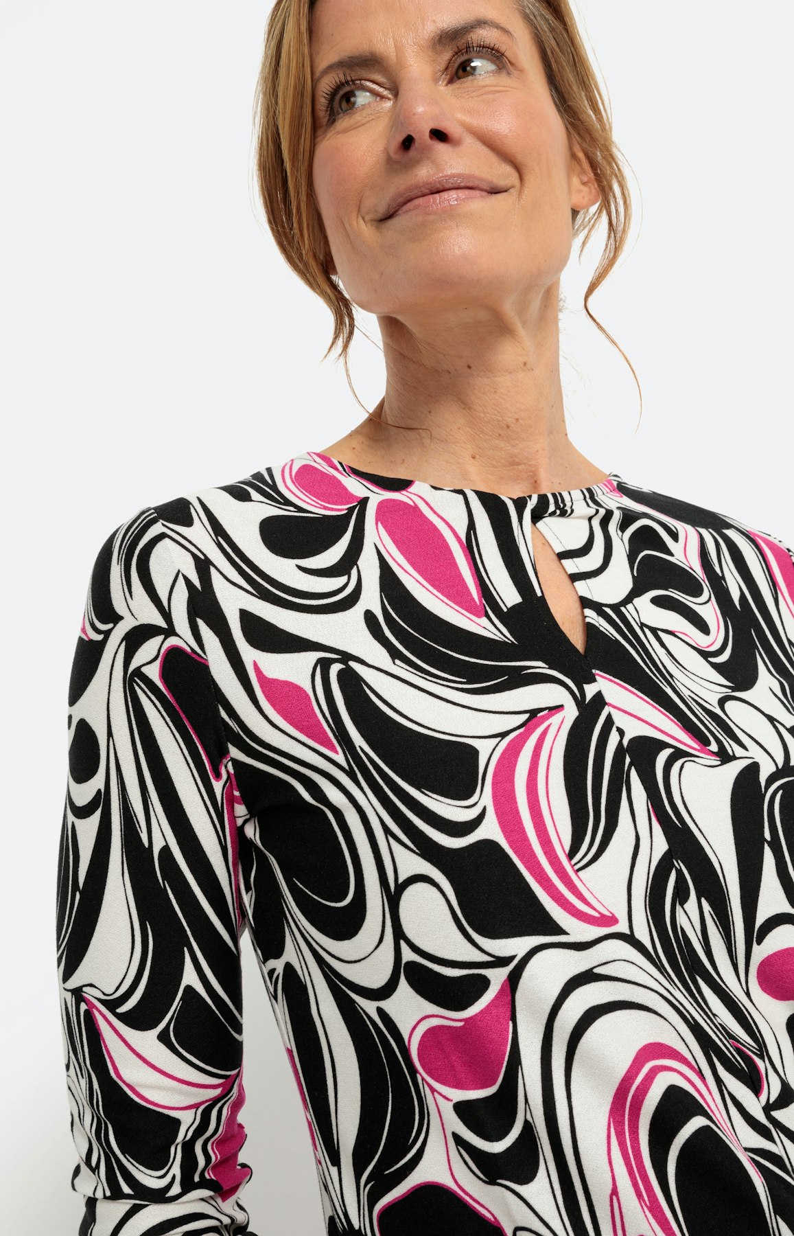 Langarmshirt mit Knoten-Detail