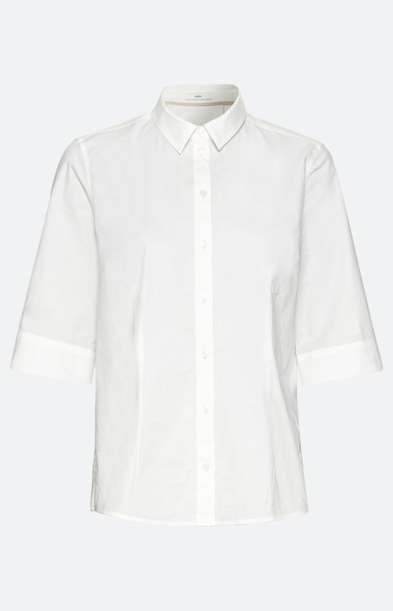 Klassieke blouse met halflange mouwen