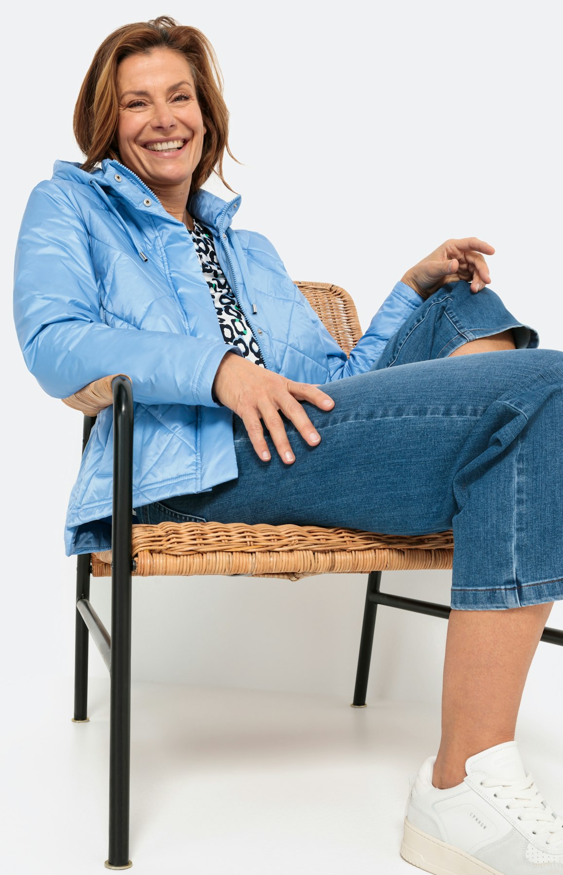 Jas met een afneembare capuchon